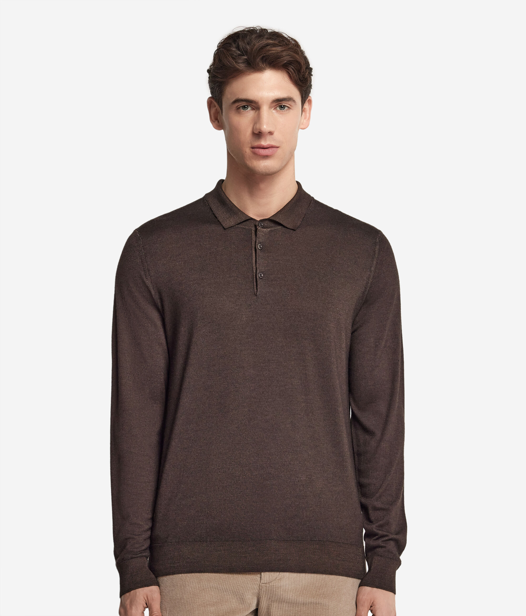 Poloshirt aus Kaschmir Ultrafine