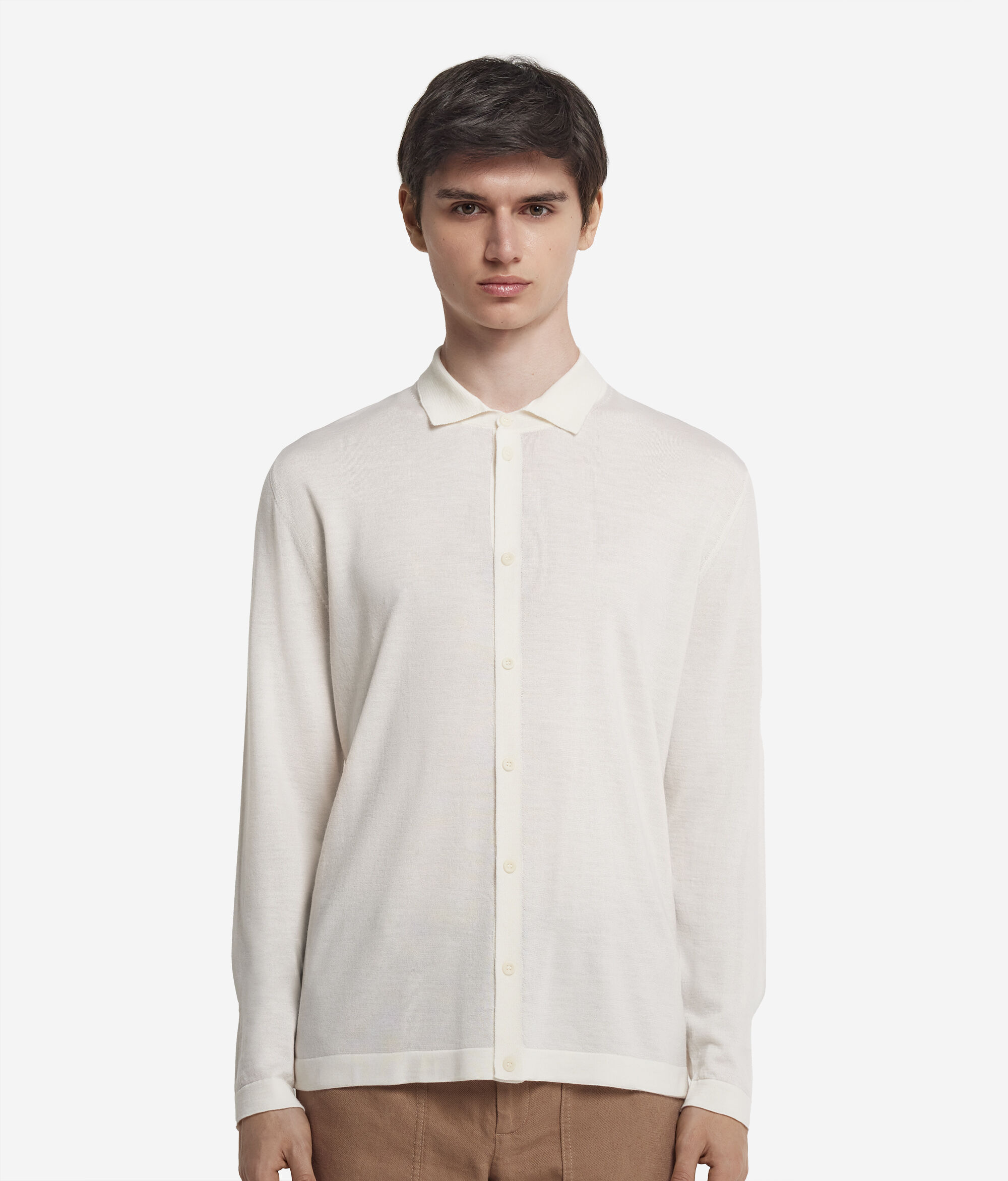 Camisa de Malha em Caxemira Ultrafine