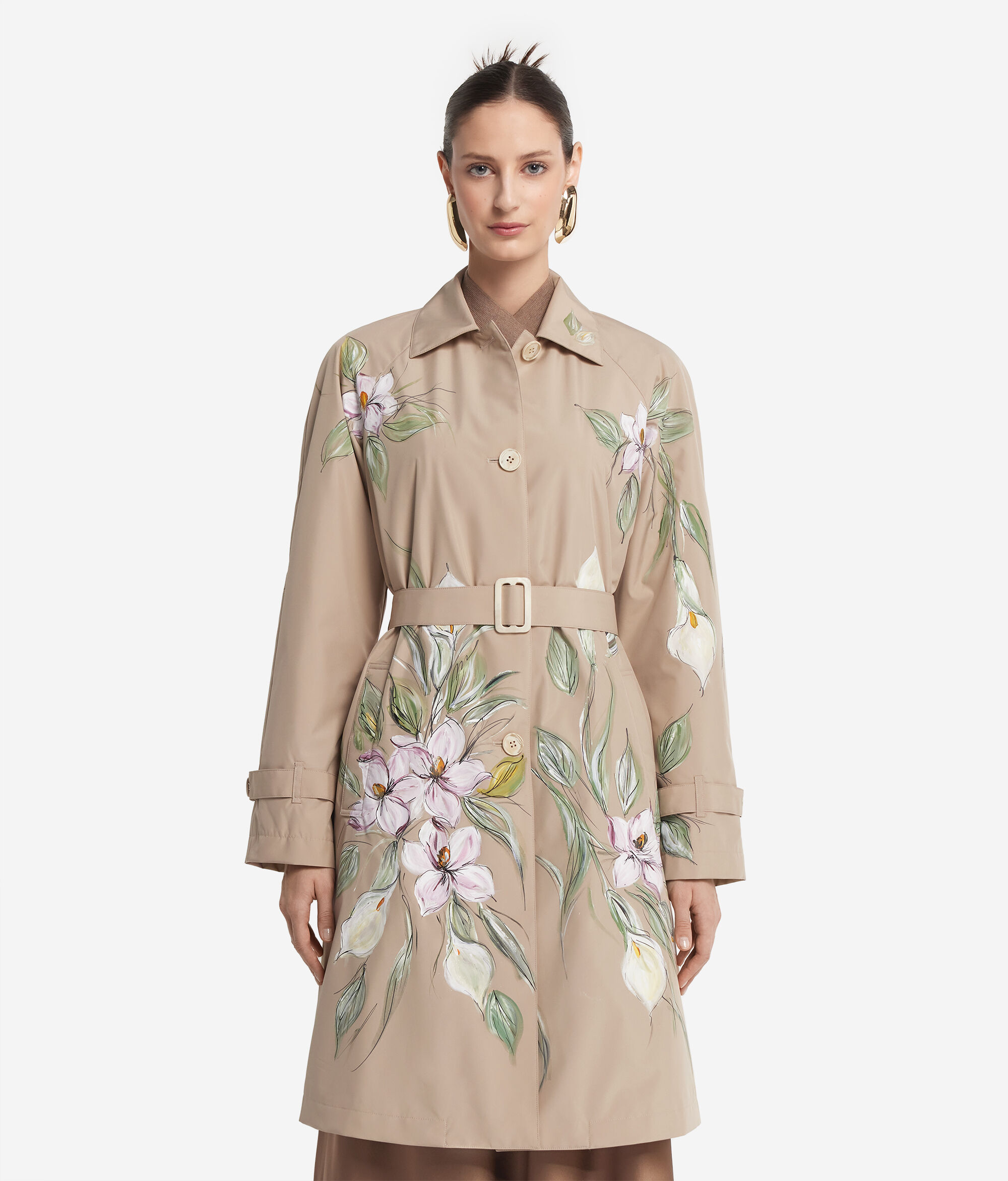 Тренч из высокотехнологичной ткани