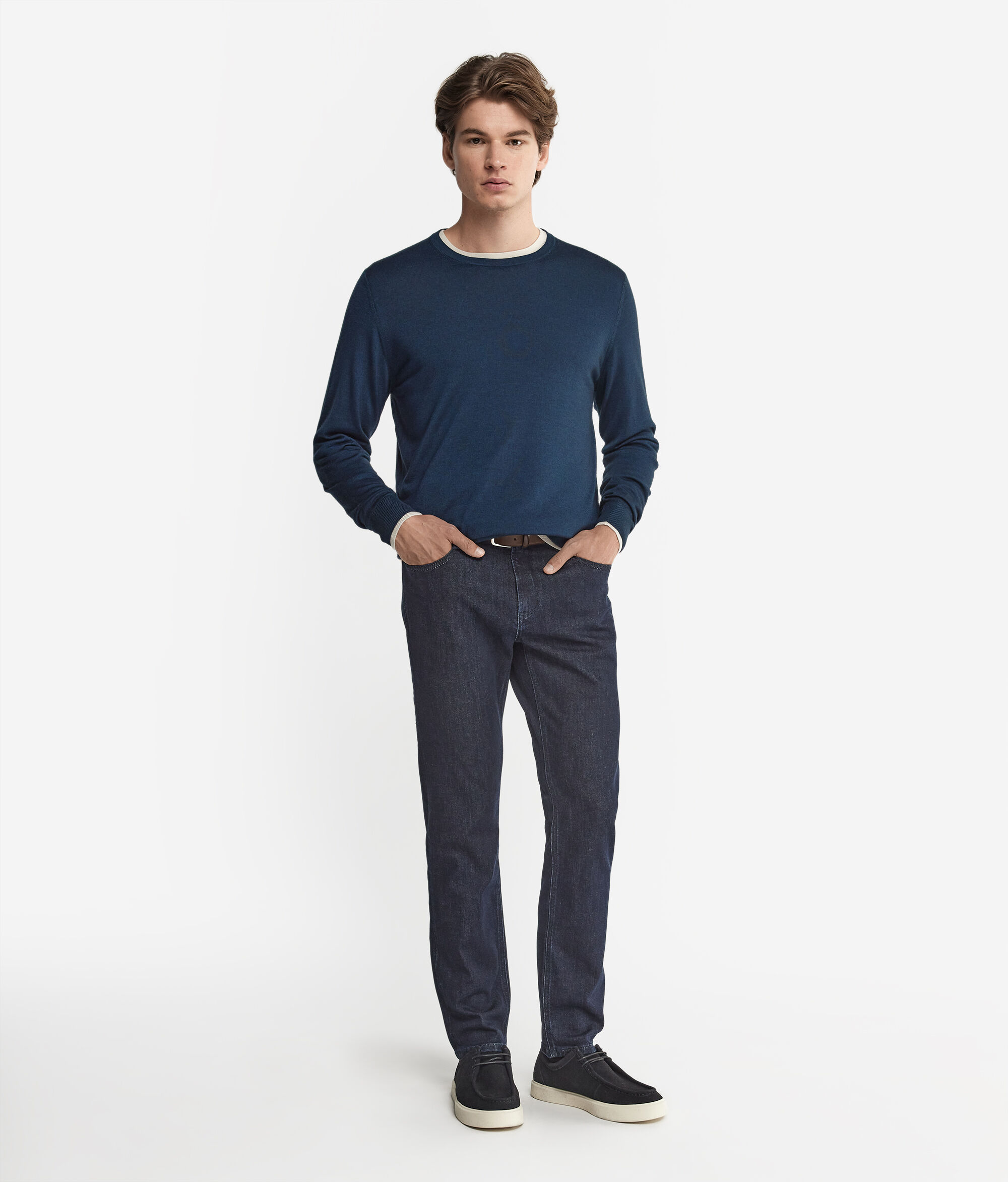 Μπλούζα με Στρογγυλή Λαιμόκοψη από Ultrafine Cashmere
