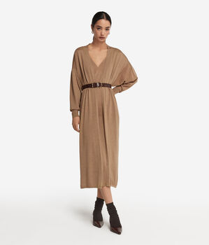 Long Ultrafine Cashmere Cardigan