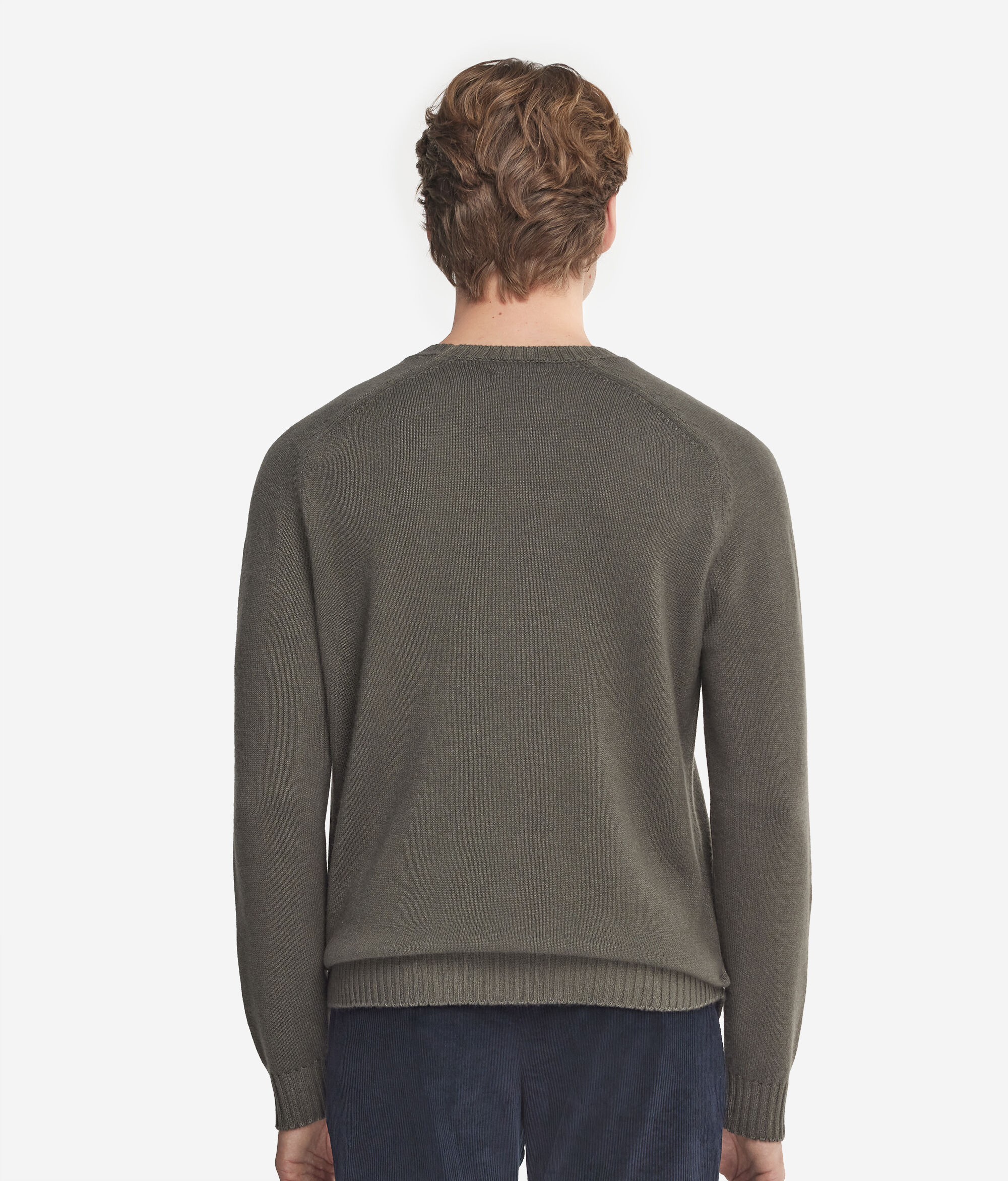 Svetřík s Kulatým Výstřihem z Kašmíru Ultrasoft