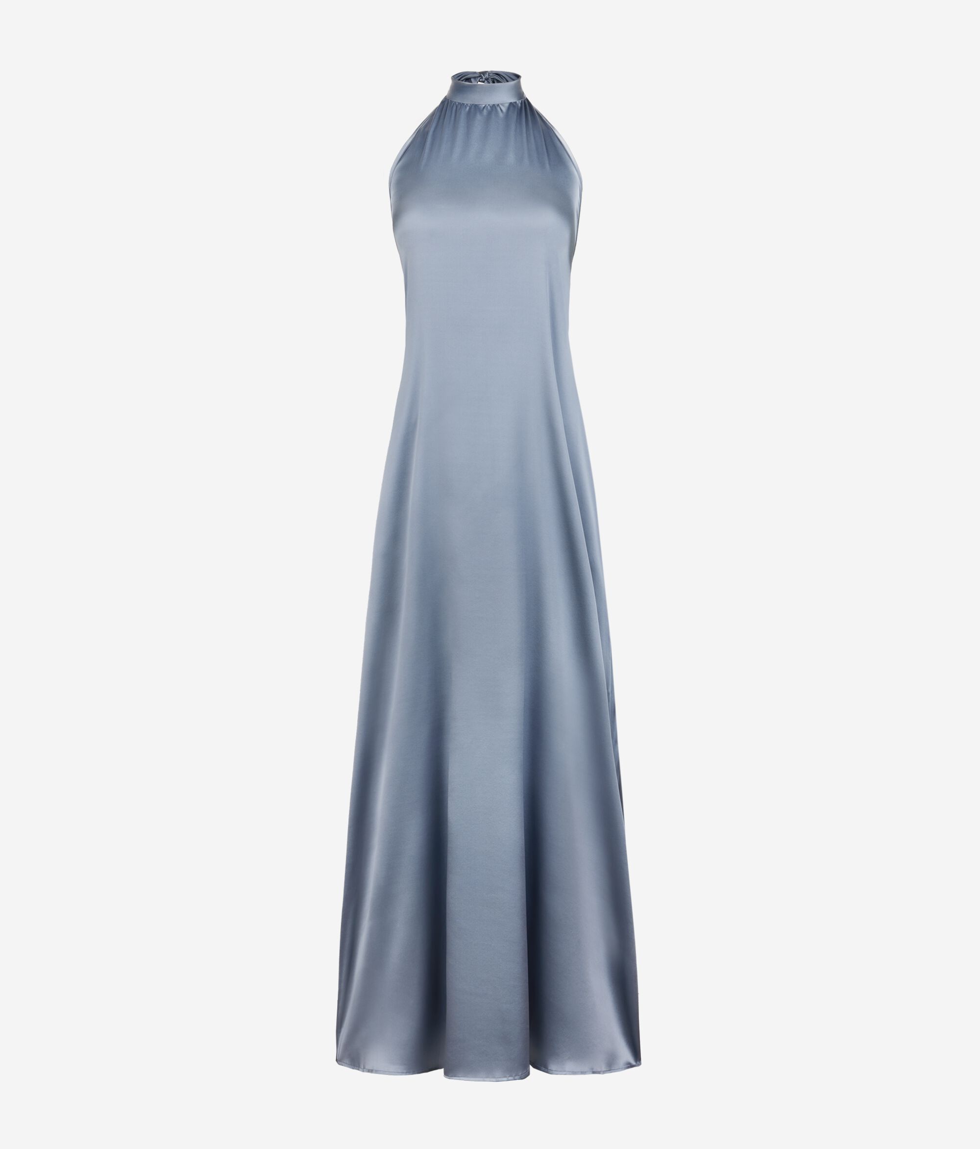 Silk American-Style Neckline Dress