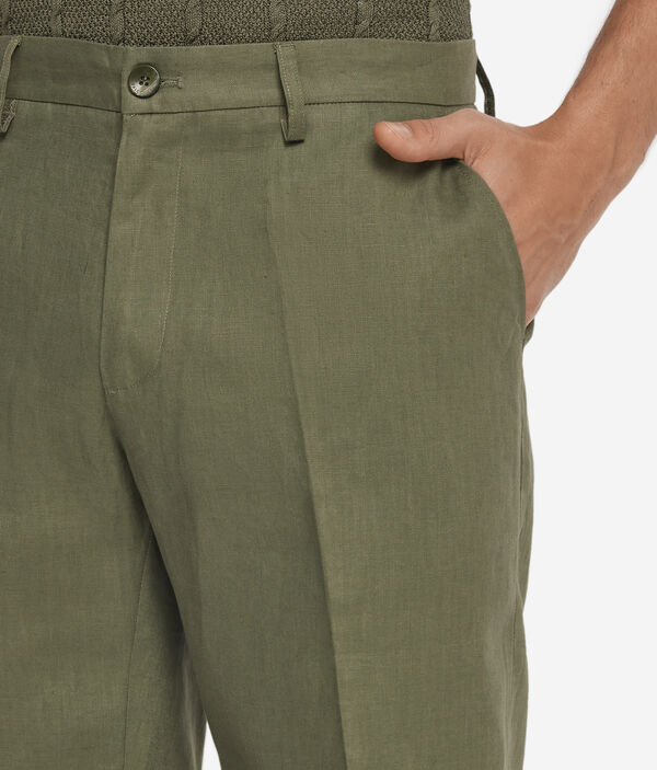 Шорты изо льна