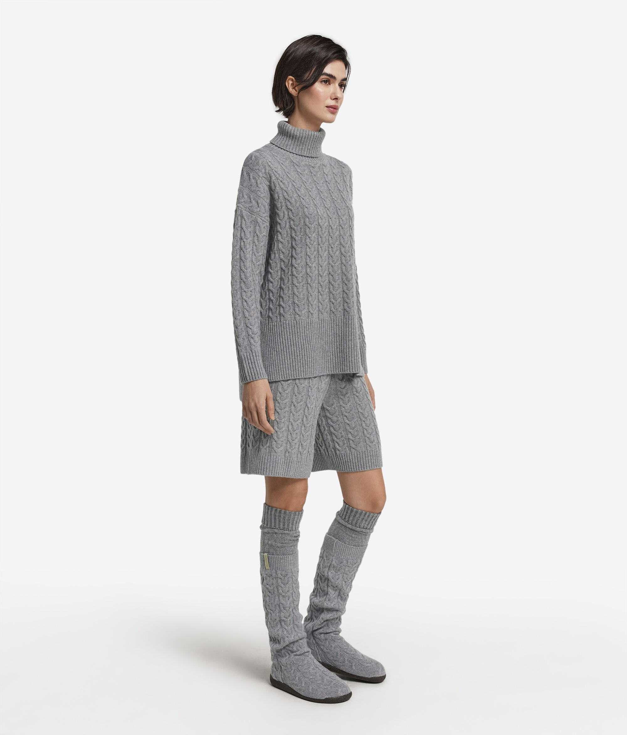 Kozačky z kašmíru ultrasoft