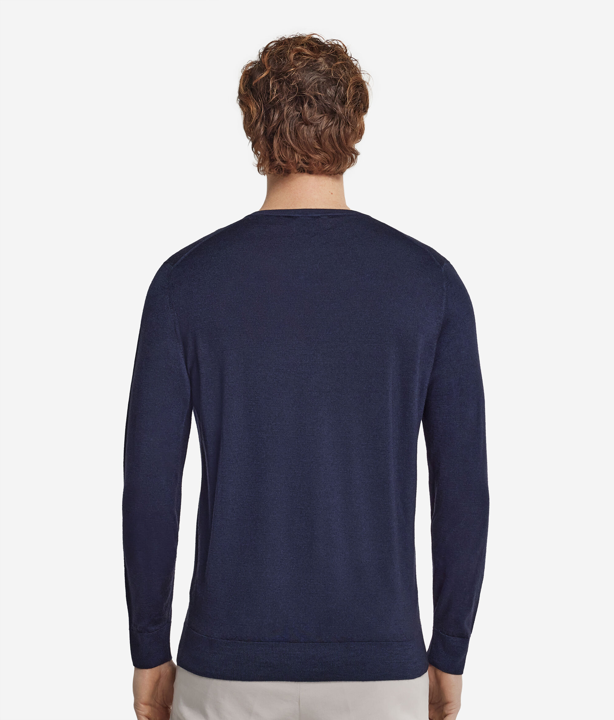 Ultrafine Cashmere V-Neck Sweater
