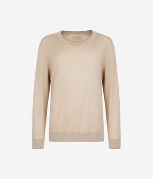 Crew Neck Ultrafine Cashmere Jumper
