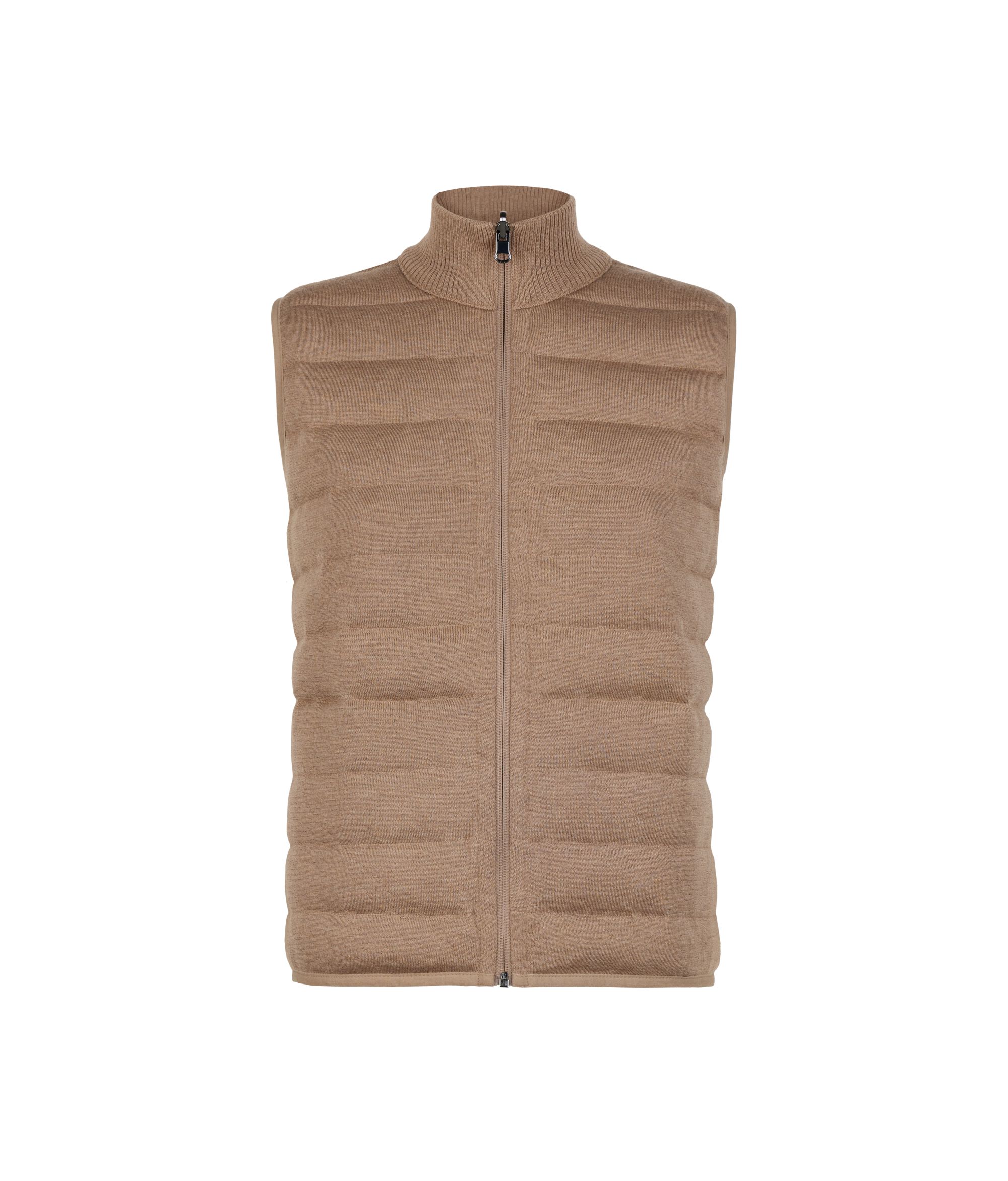Daunenjacke zum Wenden aus Kaschmir