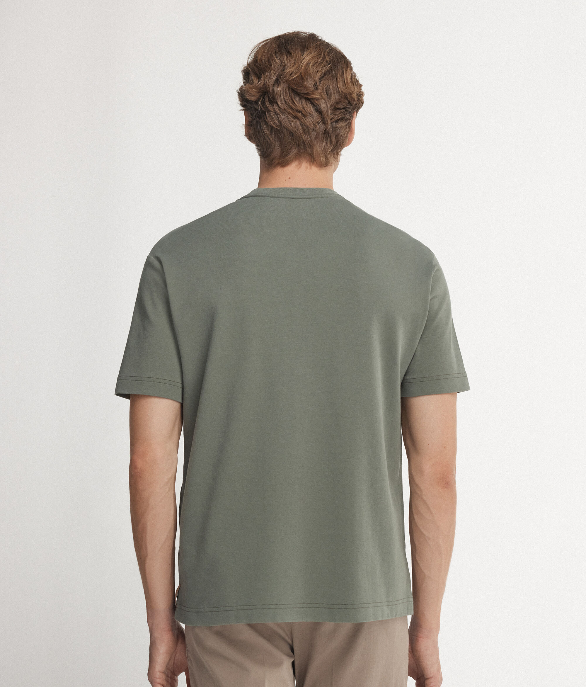 T-Shirt in Jersey di Cotone