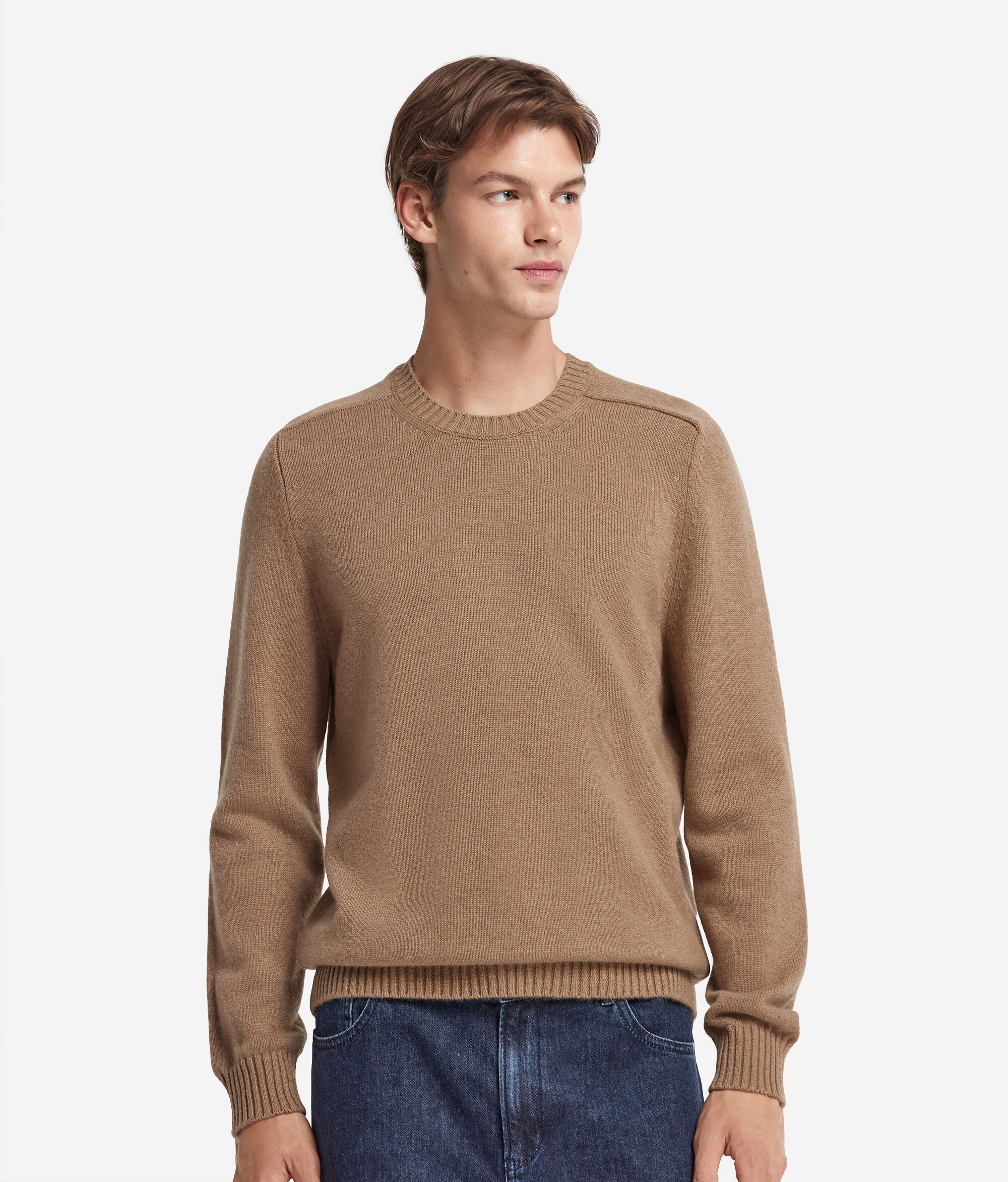 Maglia girocollo in Cashmere Ultrasoft