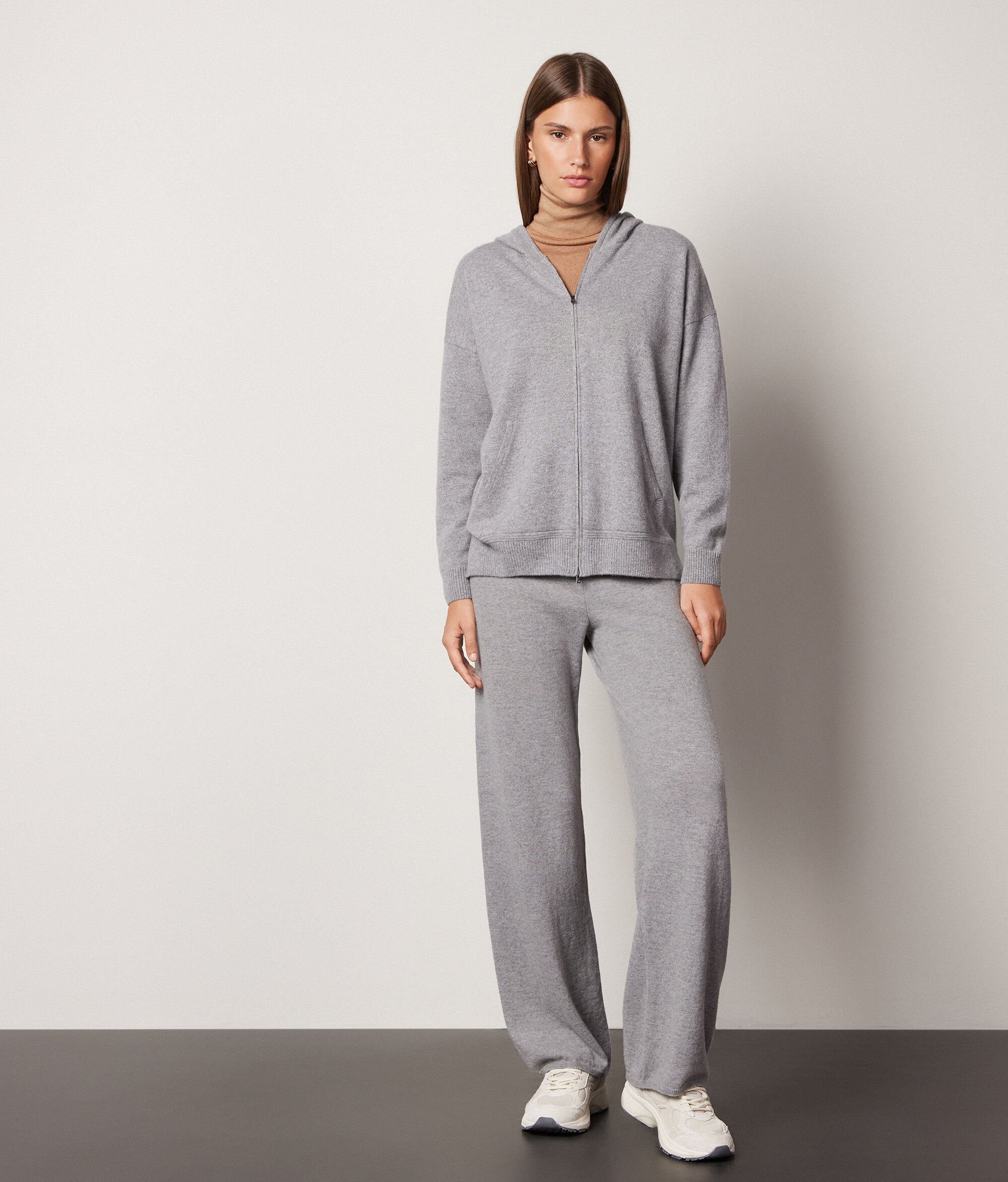 Ultrasoft Cashmere Palazzo Trousers