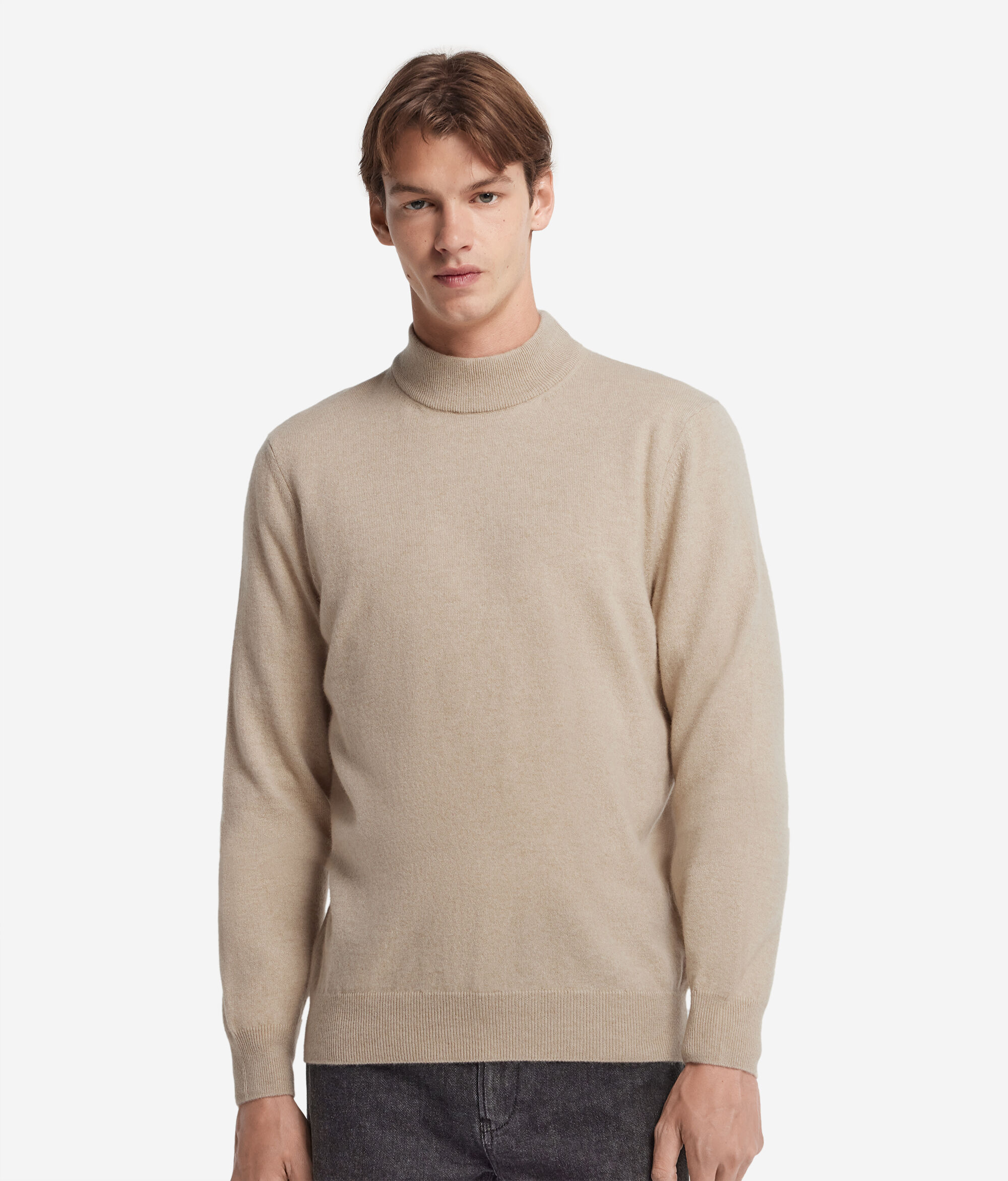 Stehkragenpullover aus Kaschmir Ultrasoft