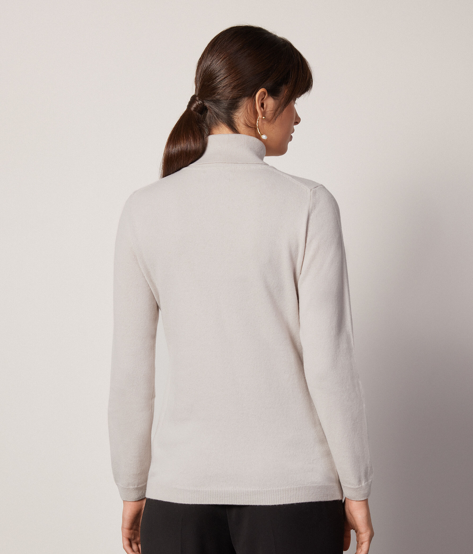 Col roulé femme en cachemire ultra-doux