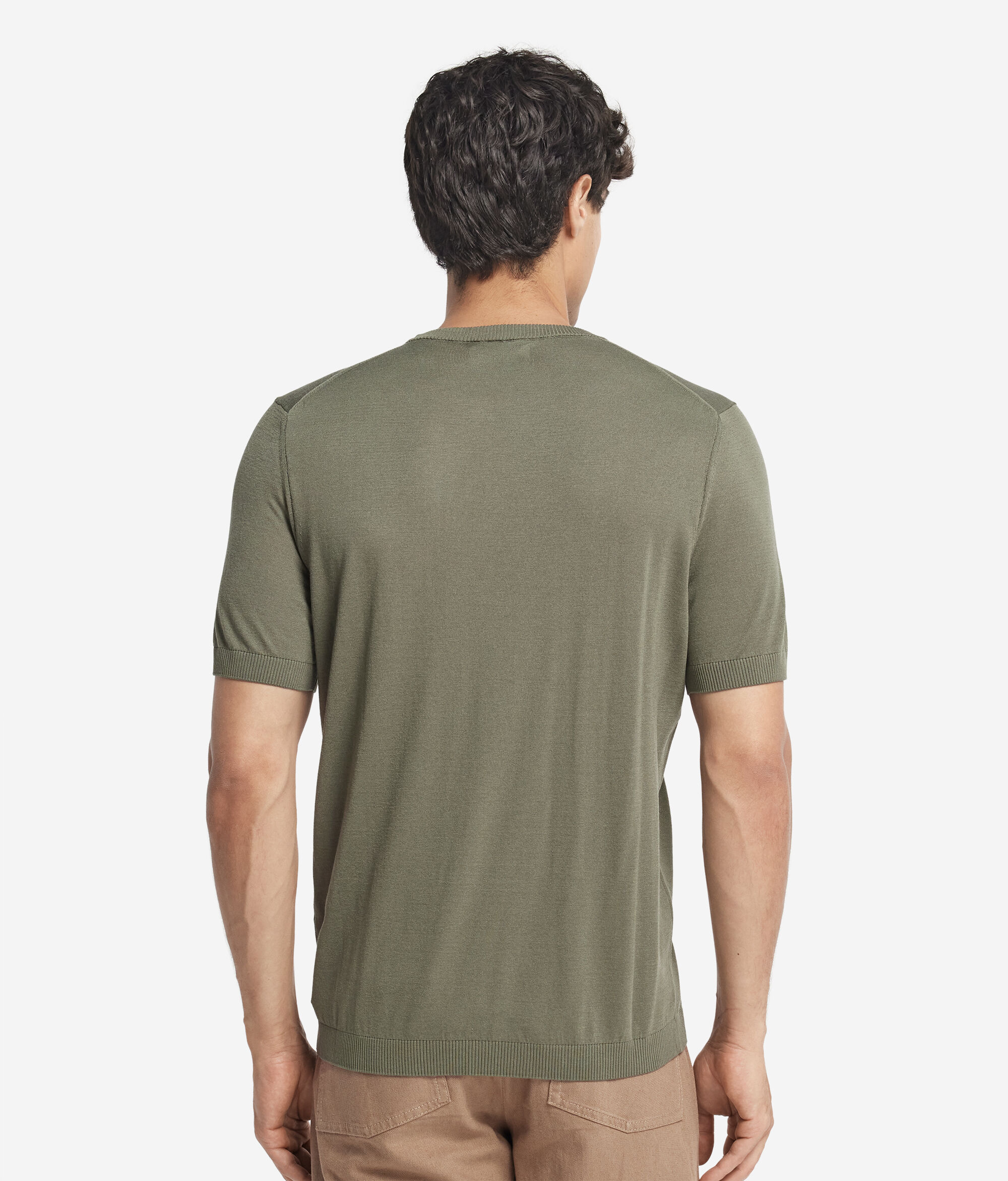 Κοντομάνικο T-Shirt από Silk Cotton