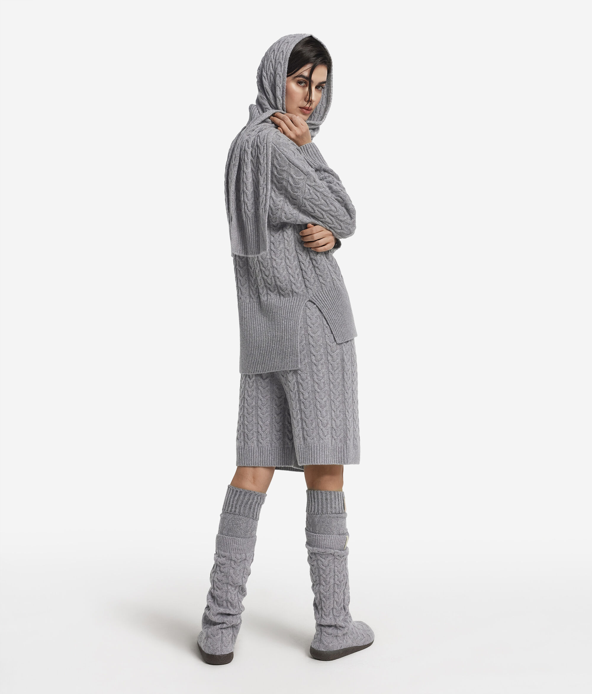 Scarf with Ultrasoft Cashmere weave