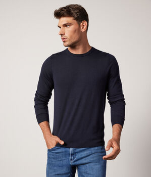 Maglia Girocollo in Cashmere Ultrafine
