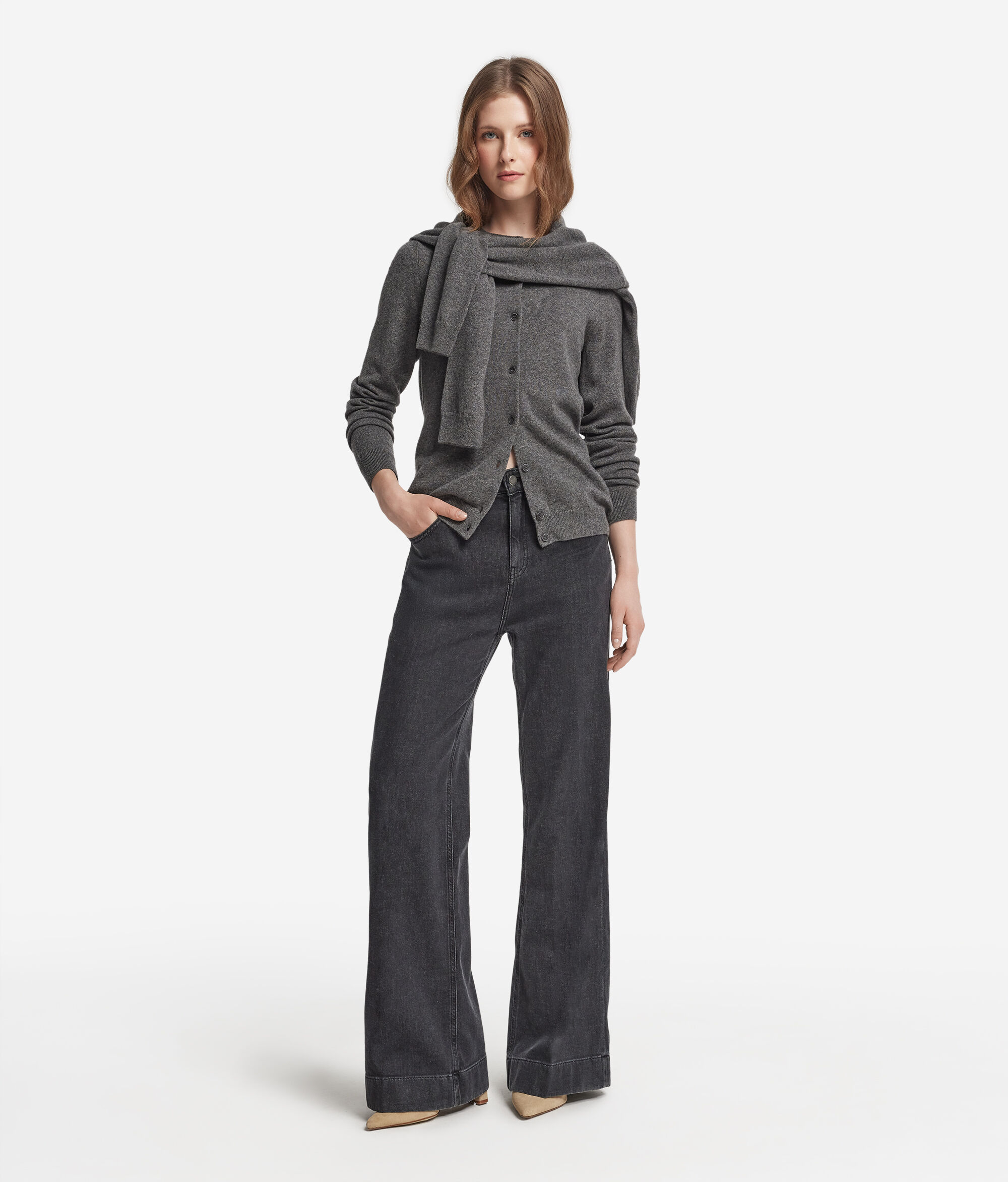 Jersei de coll rodó de Cashmere Ultrasoft