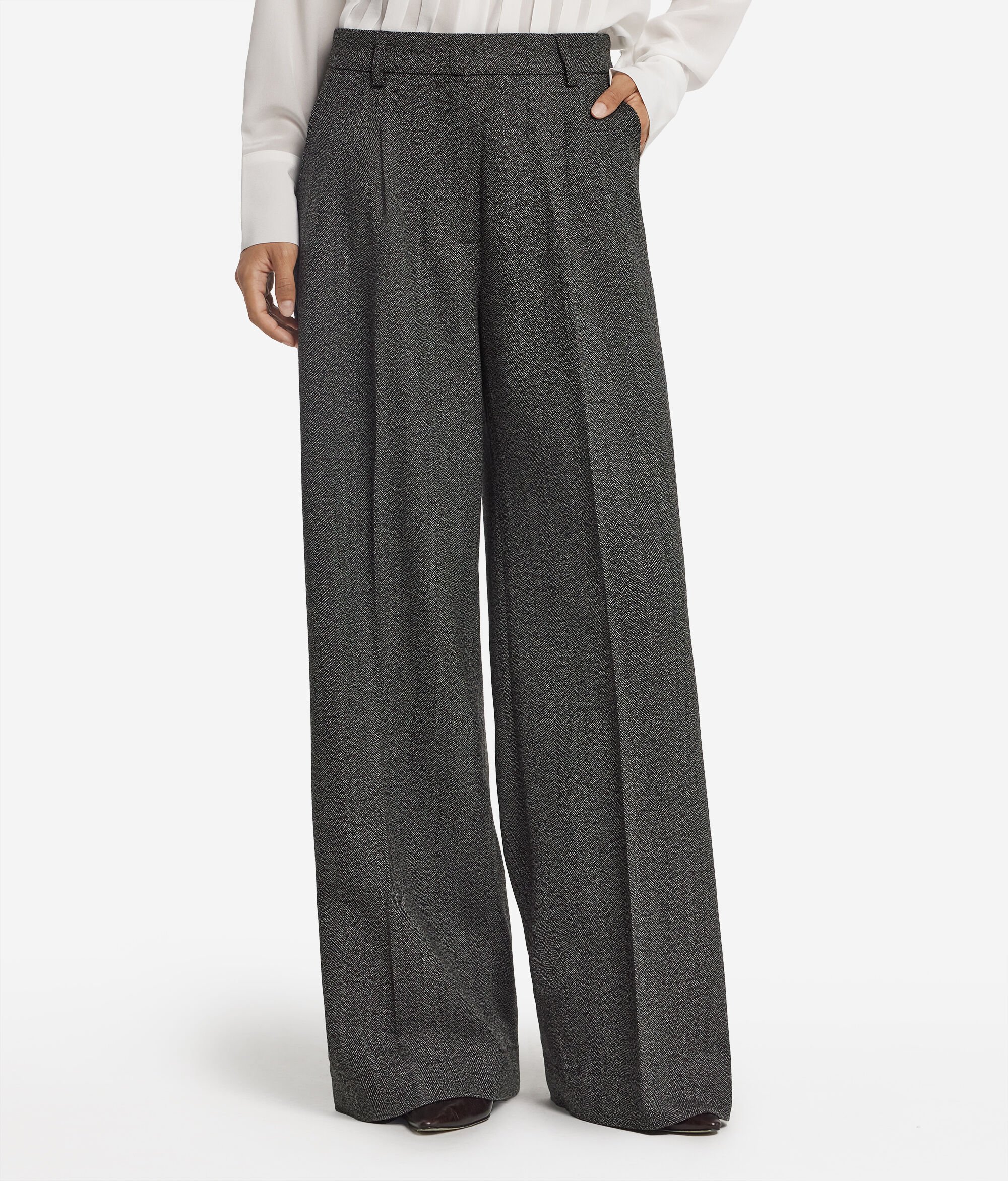 Брюки из шерсти