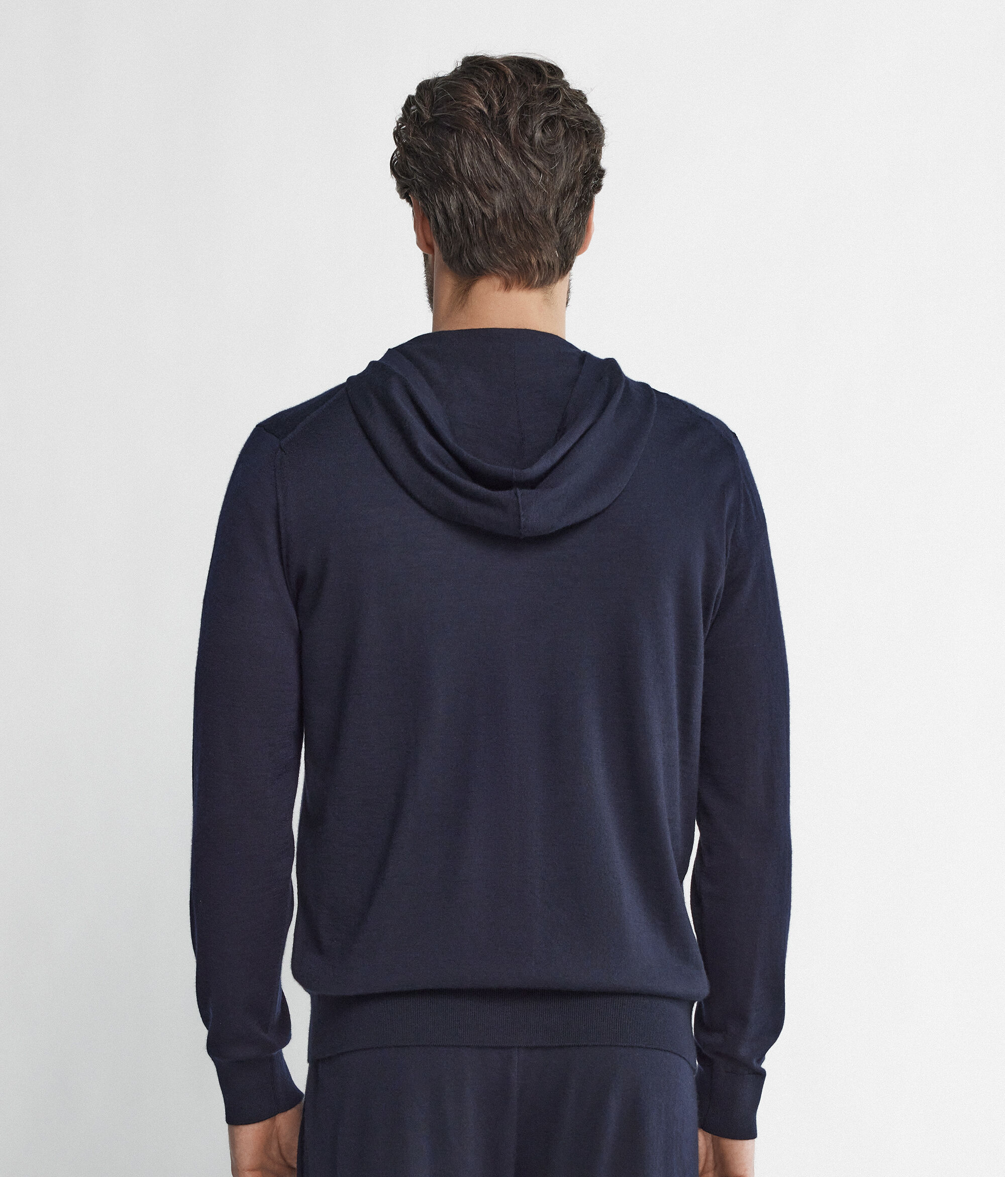Felpa con Cappuccio in Cashmere Ultrafine