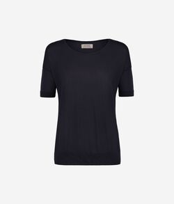 Джемпер из шелка и хлопка