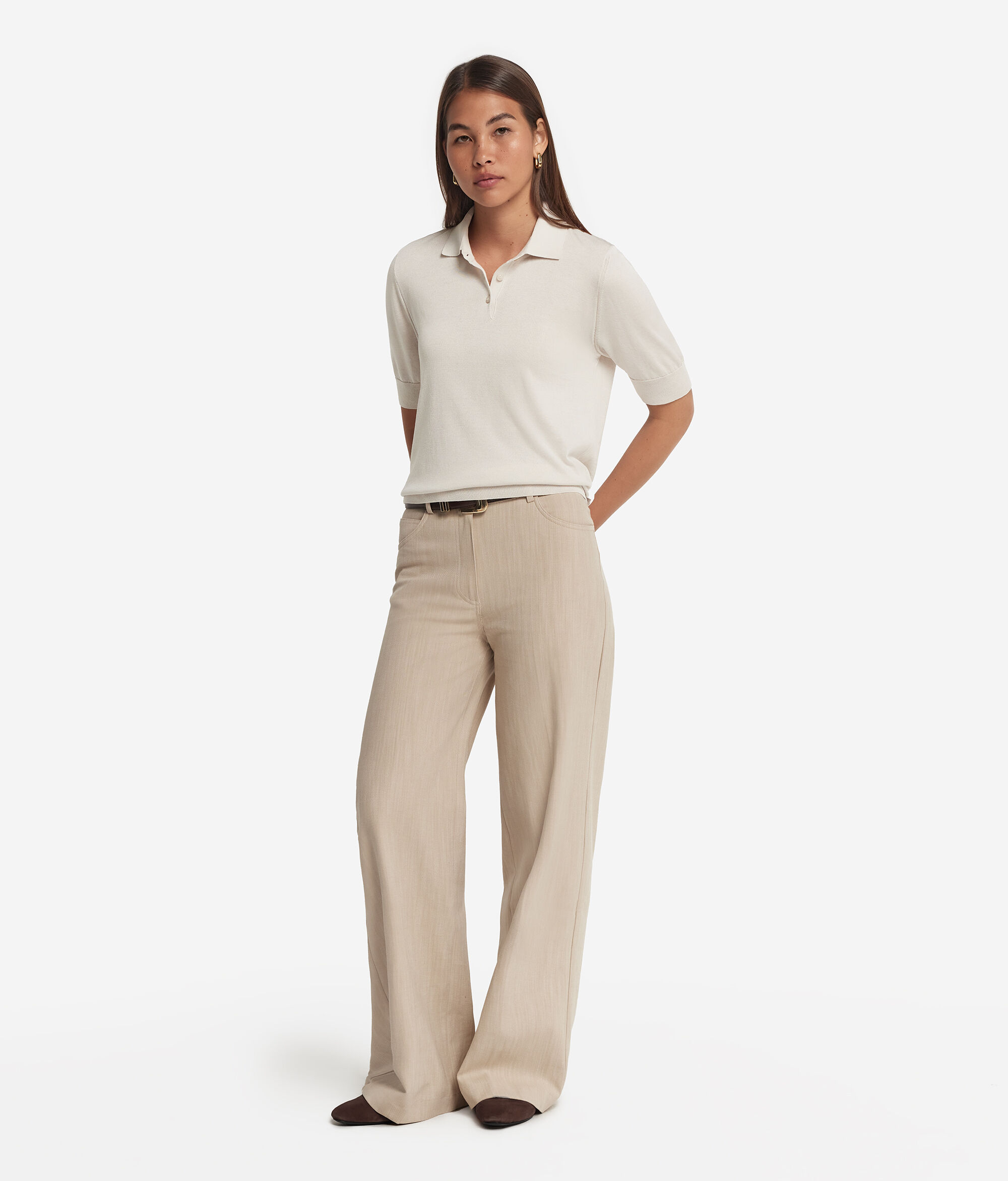 Polo in Seta Cotone