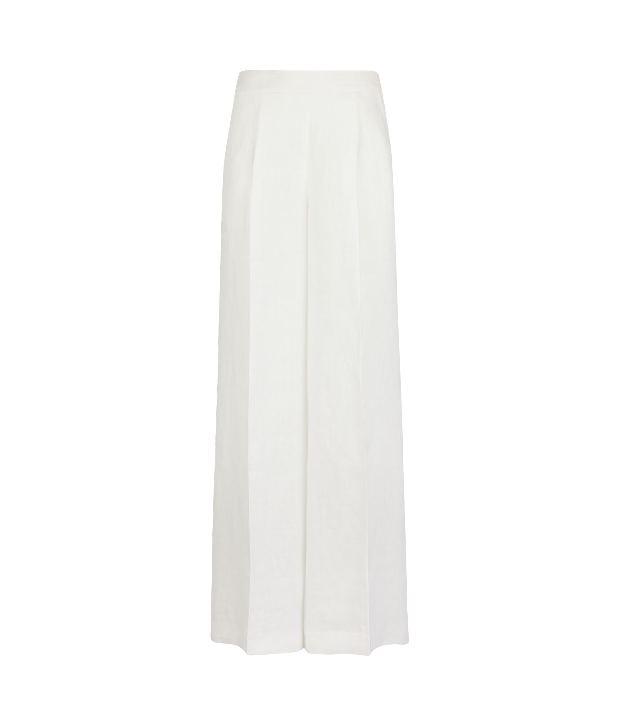 Pantalon large en lin