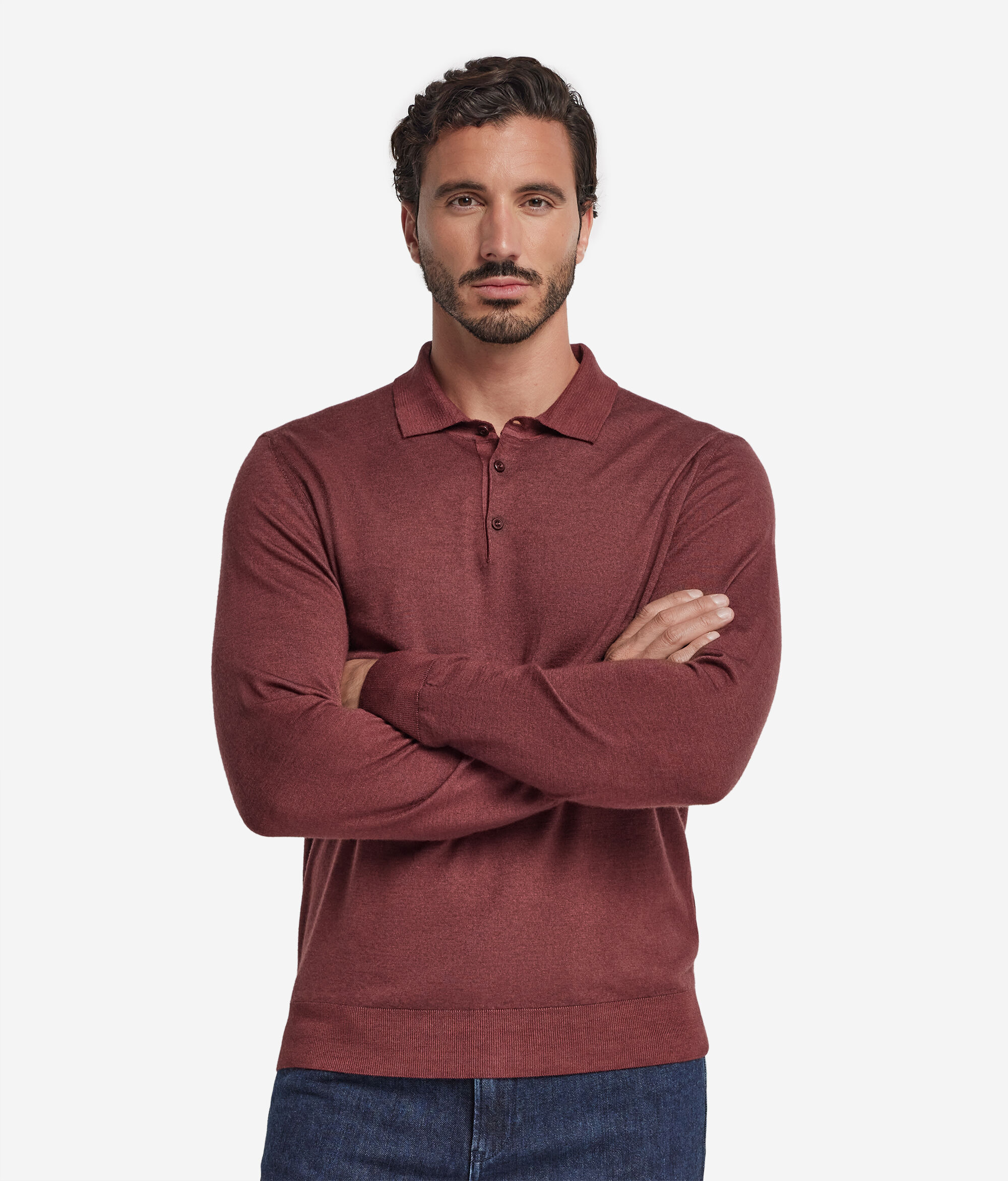 Poloshirt aus Kaschmir Ultrafine