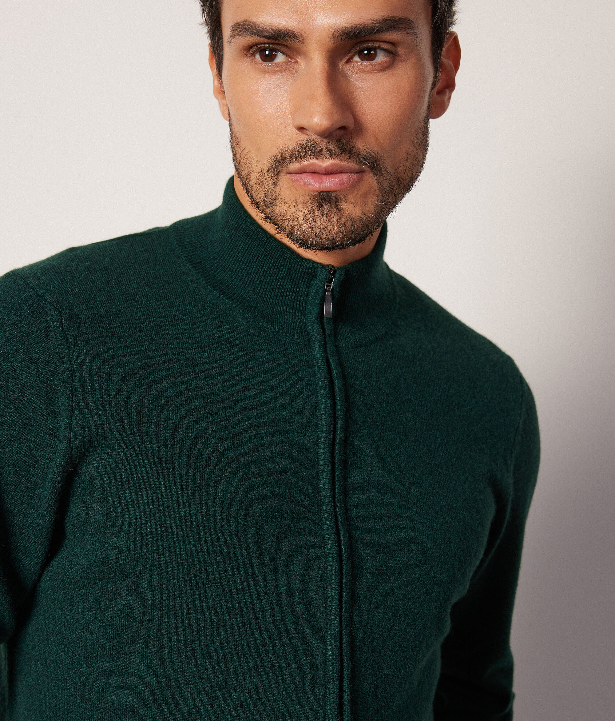 Ultrasoft Cashmere Full-Zip Cardigan