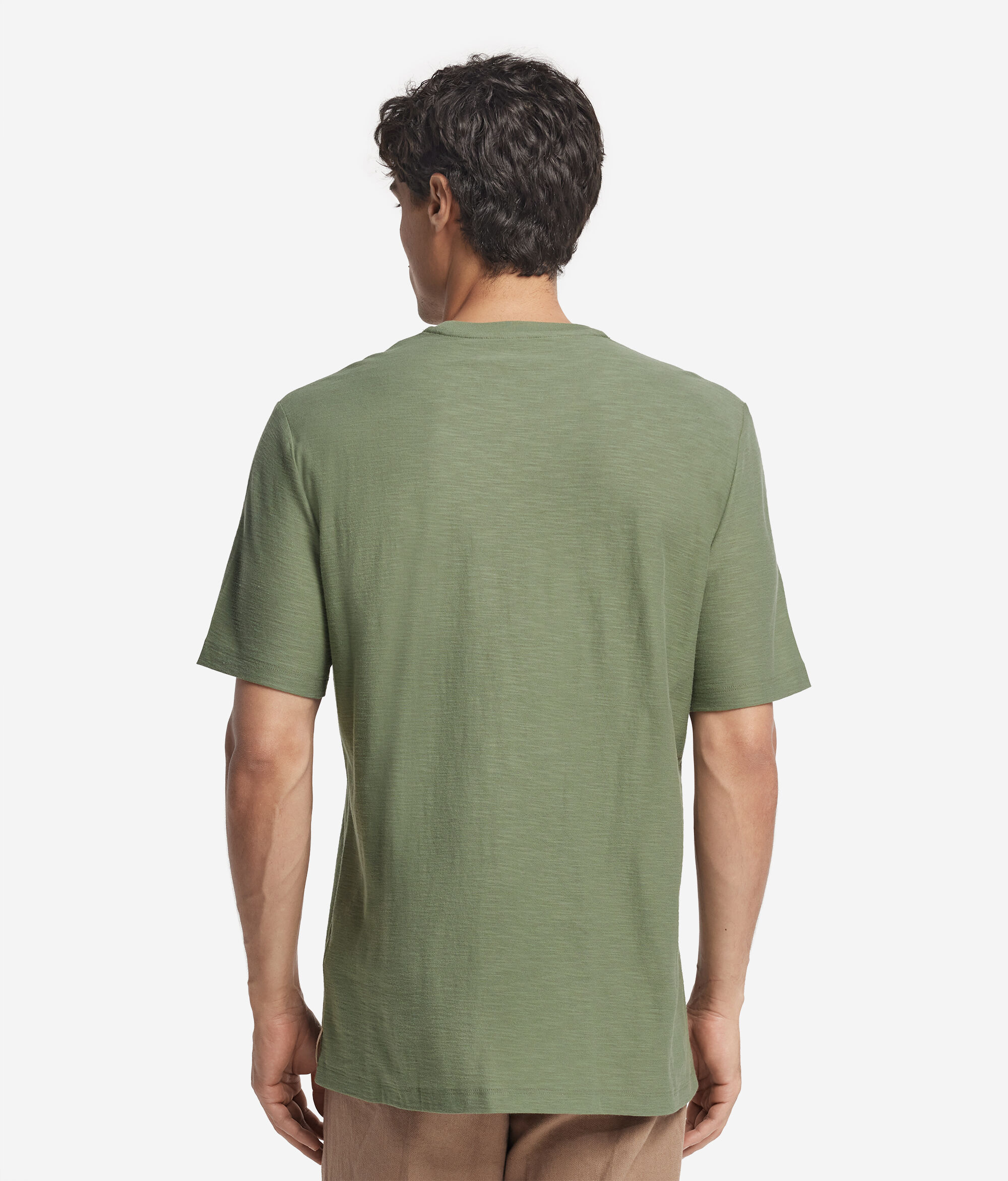 Camiseta con manga corta twist