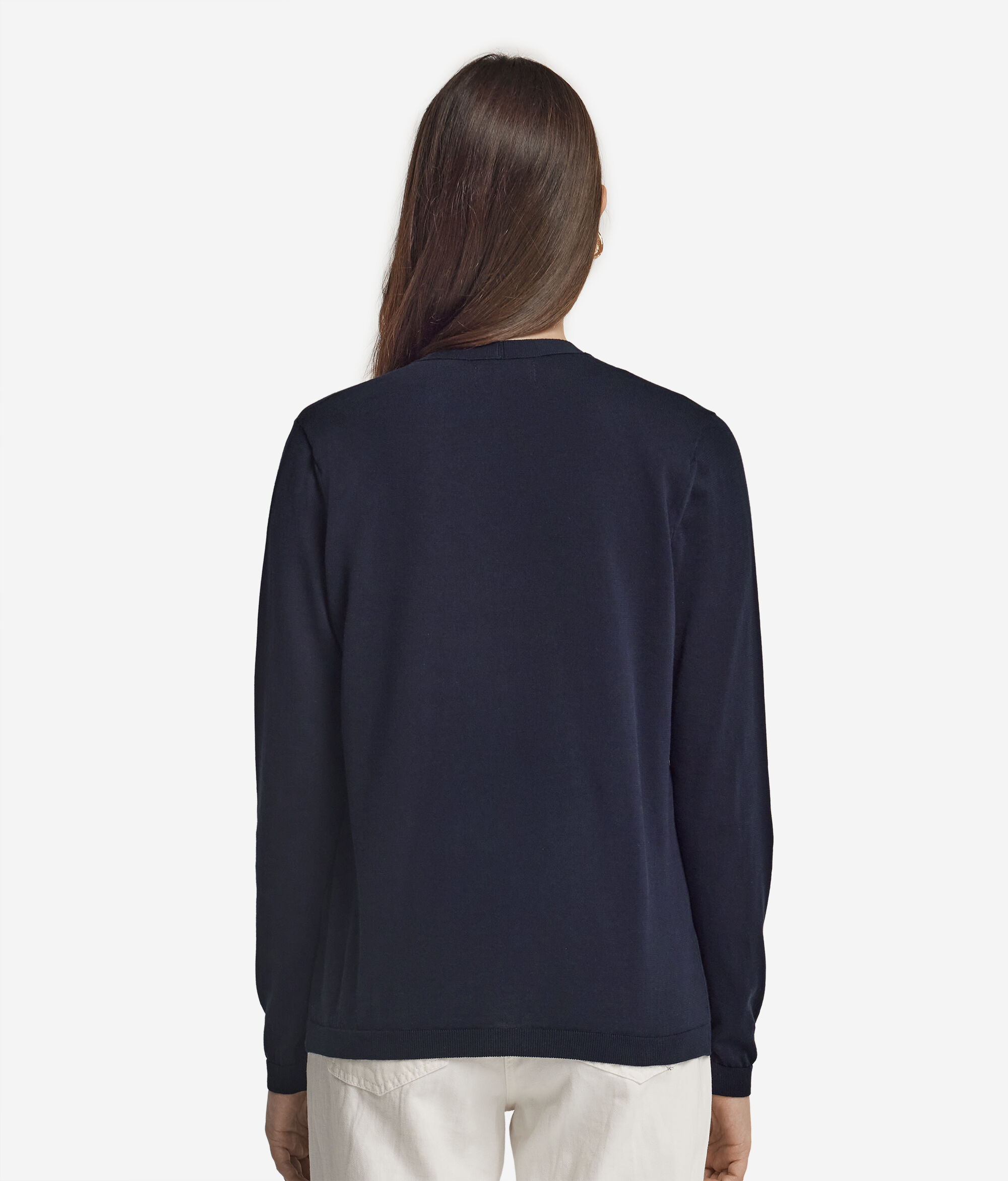 Cardigan Maniche Lunghe in Cotone Fresh