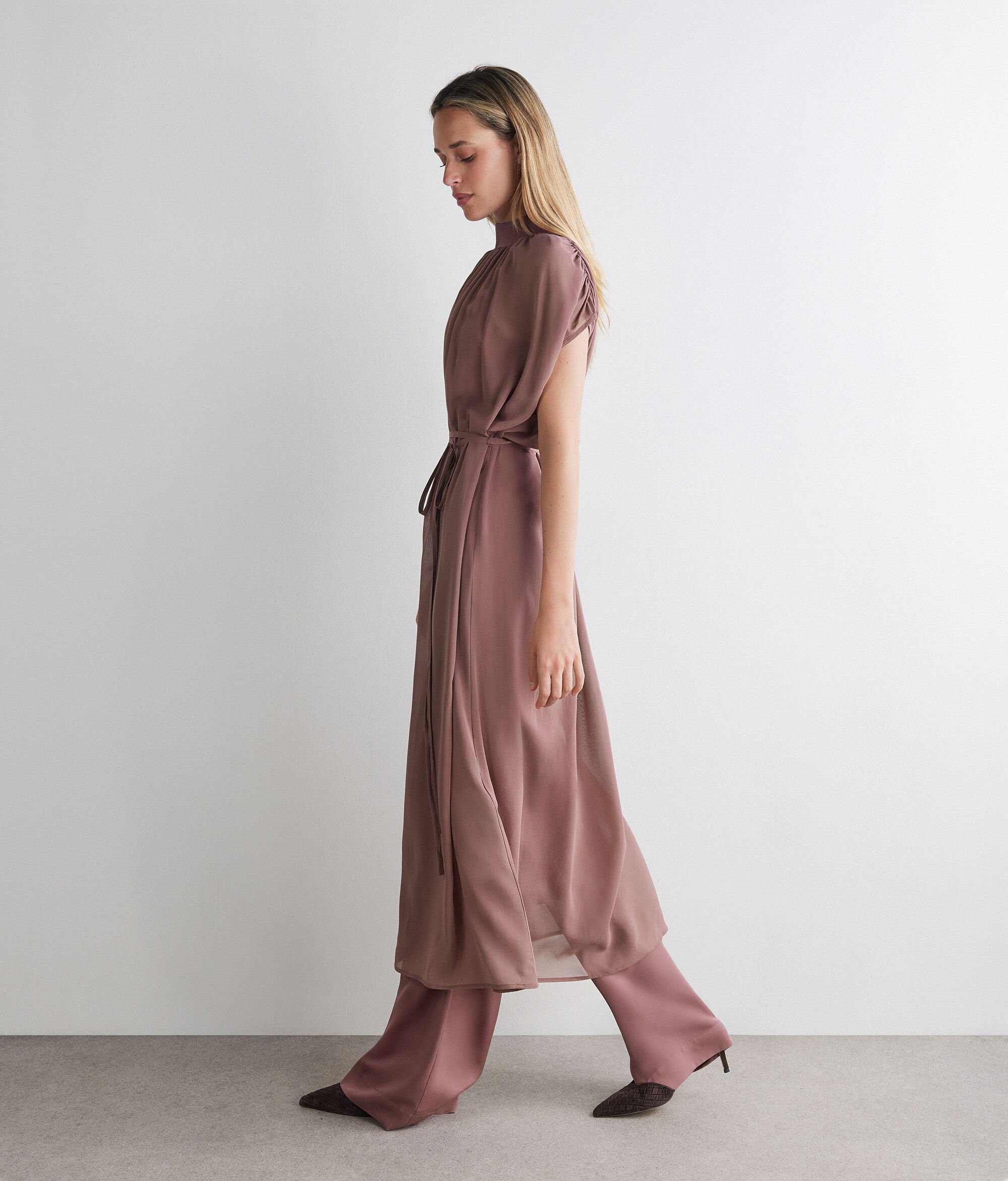 Long georgette dress