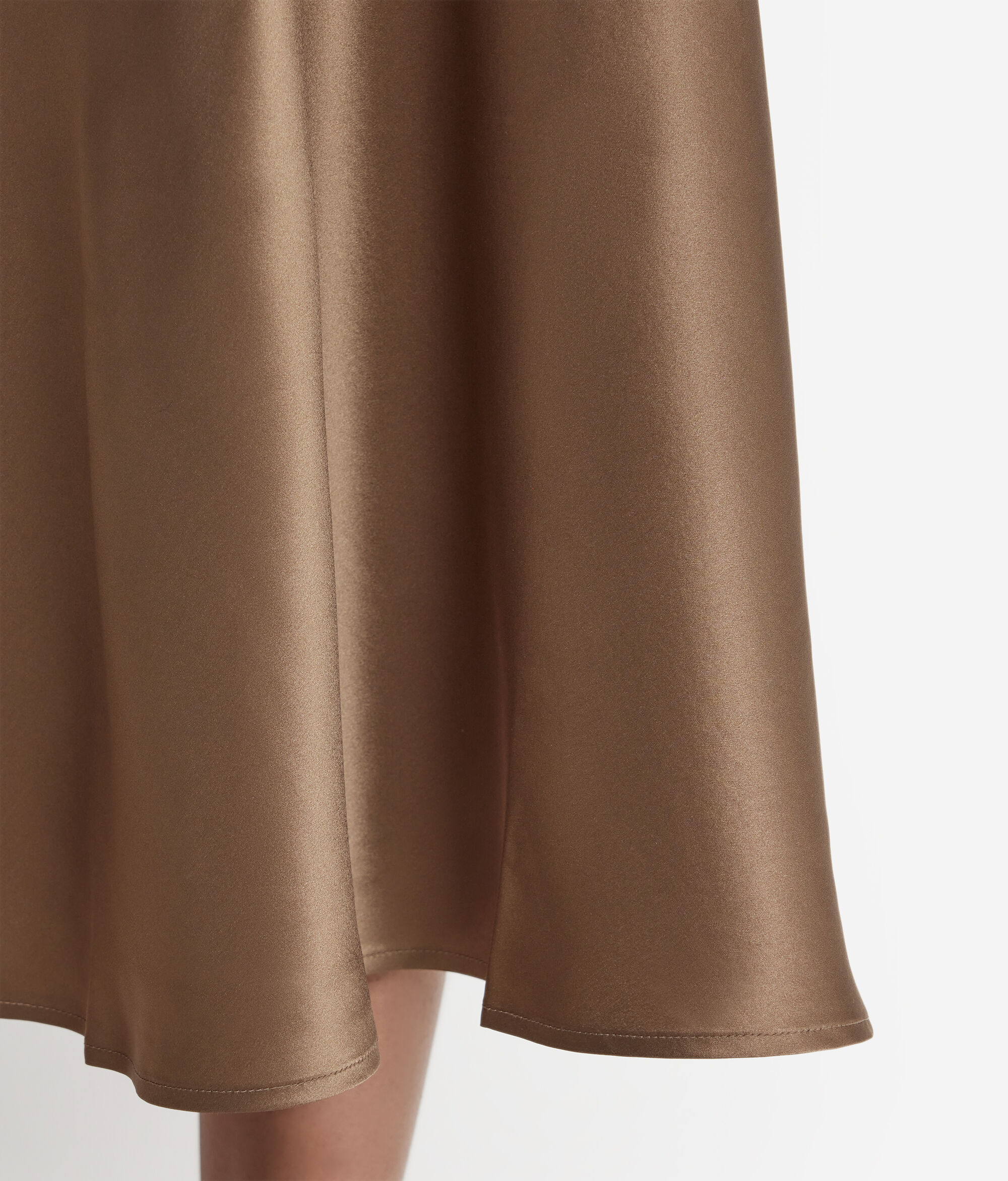 Silk Satin Skirt