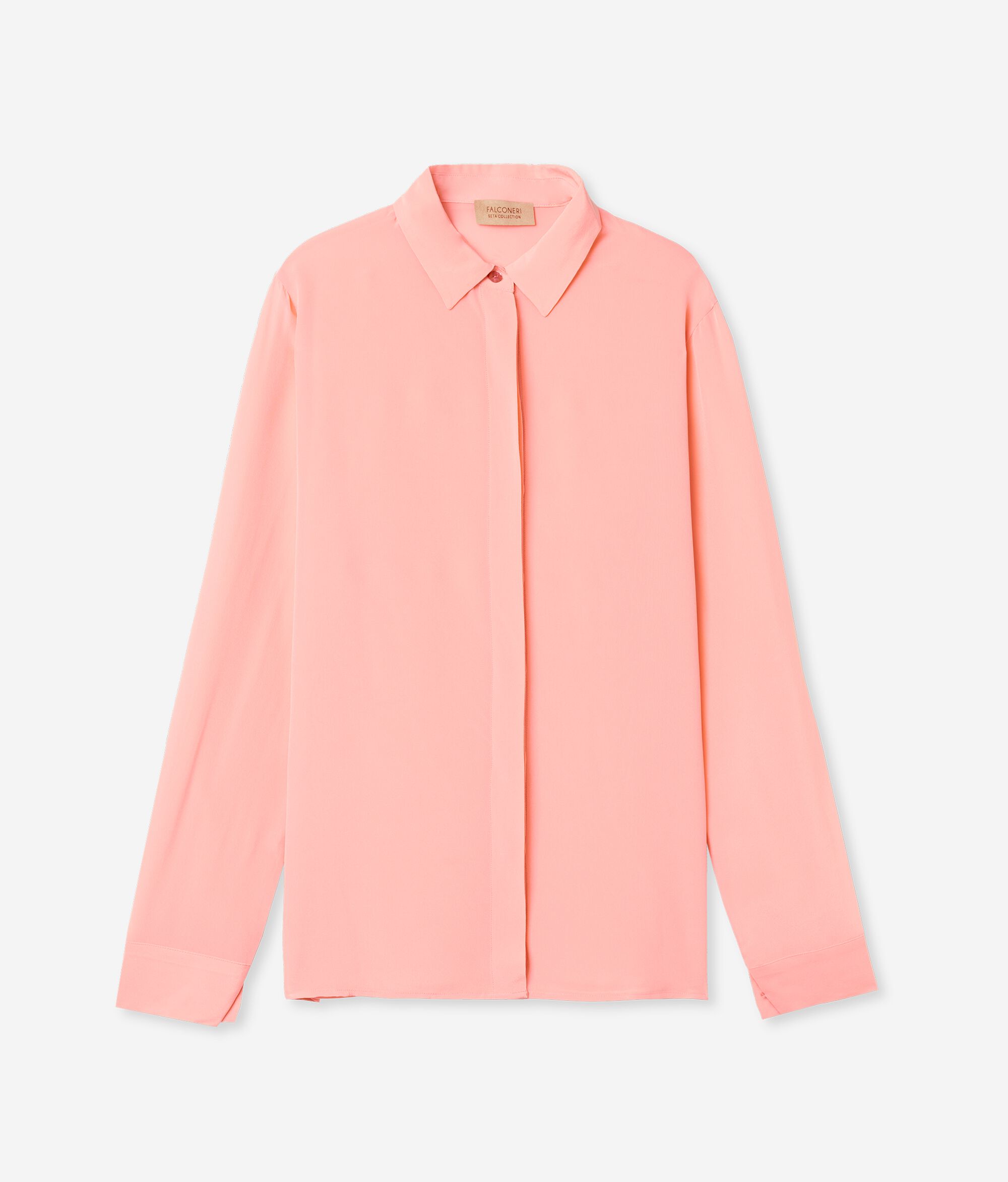 Camicia in Seta con Colletto