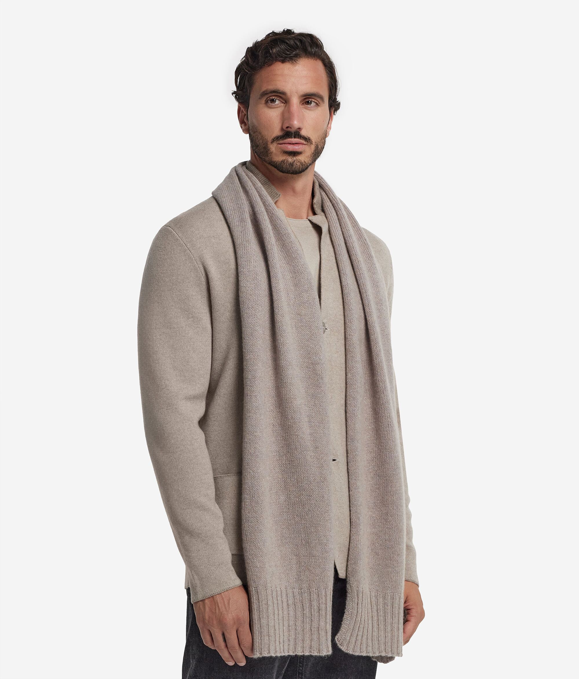 Bufanda de cashmere de hombre