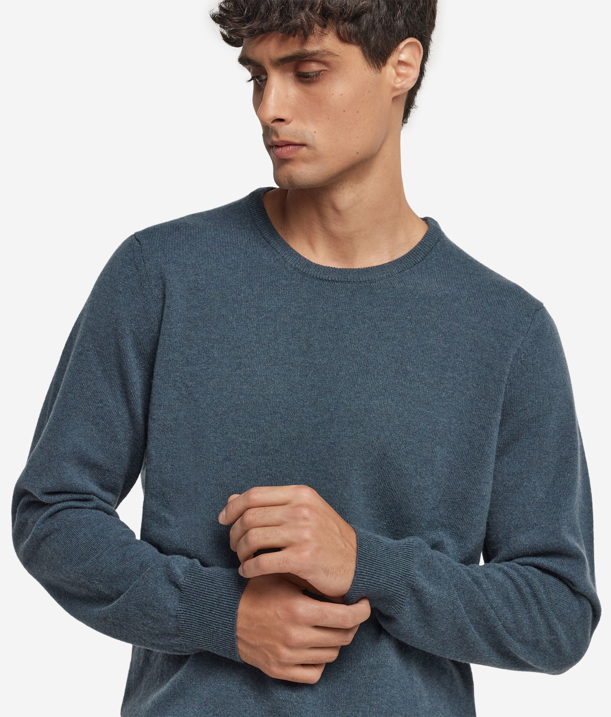Rundhalspullover aus Kaschmir Ultrasoft