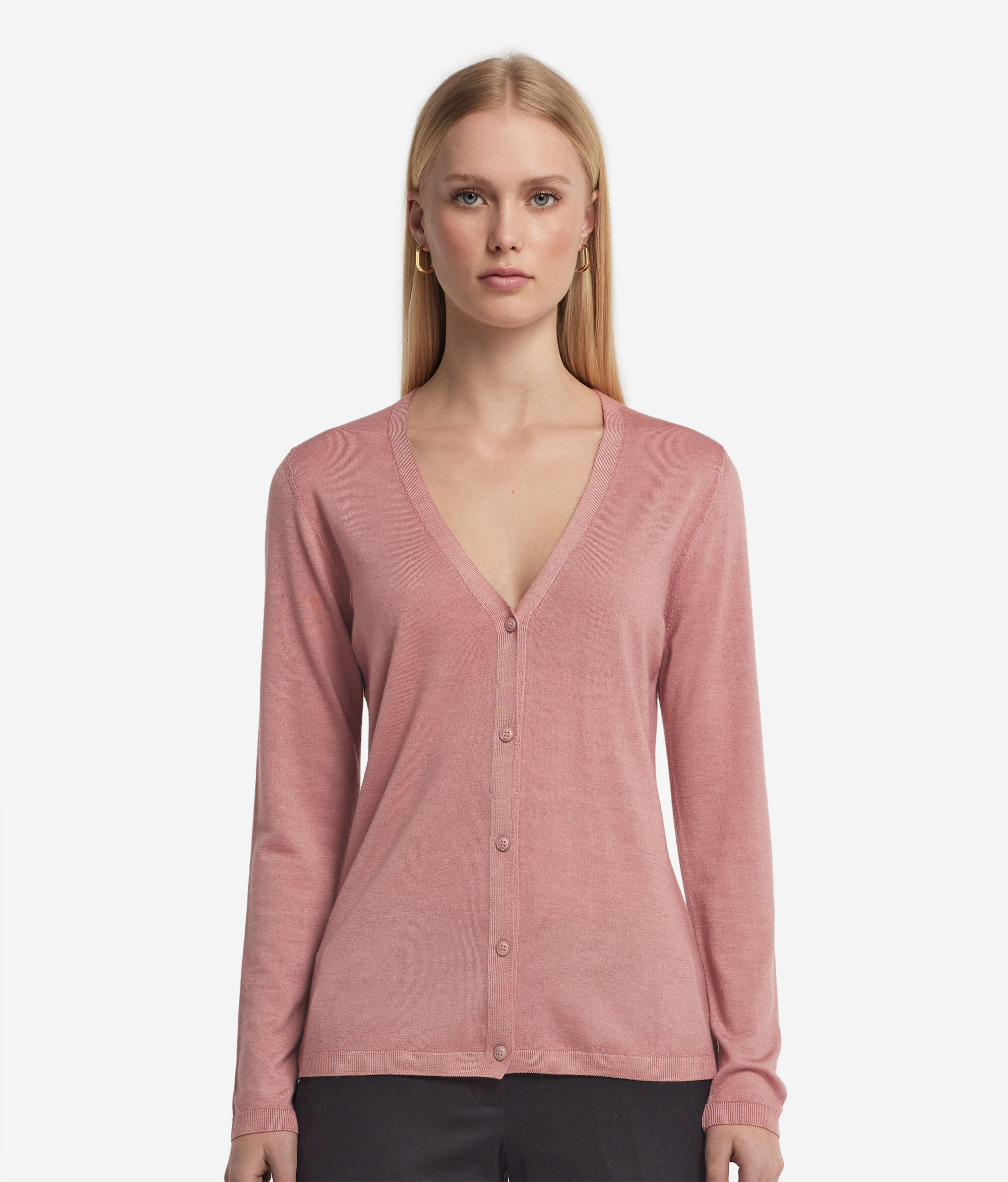 Ζακέτα με Λαιμόκοψη V από Ultrafine Cashmere