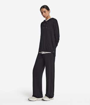 Pantalon large en cachemire ultra-fin