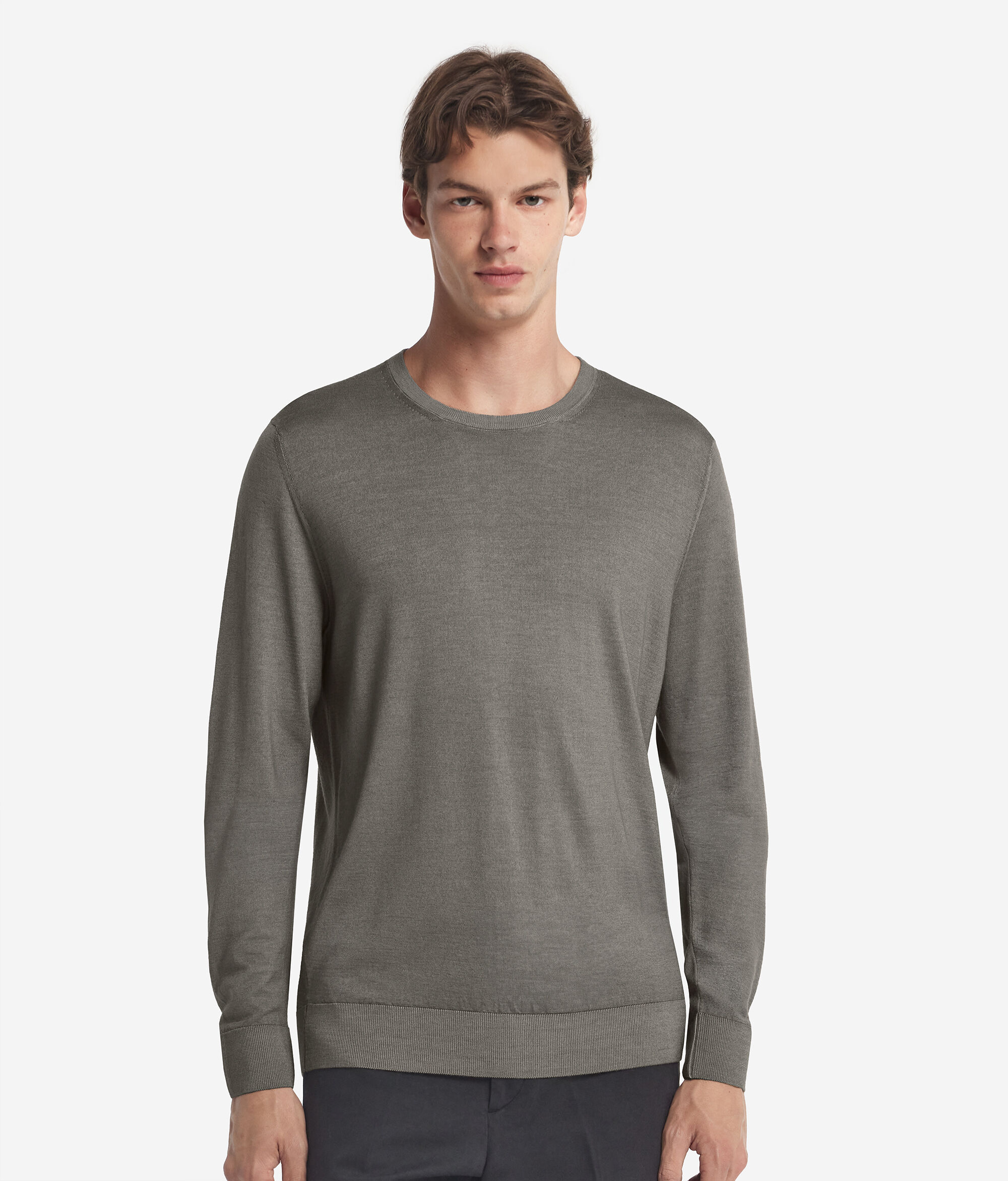Round-Neck Ultrafine Cashmere Jumper