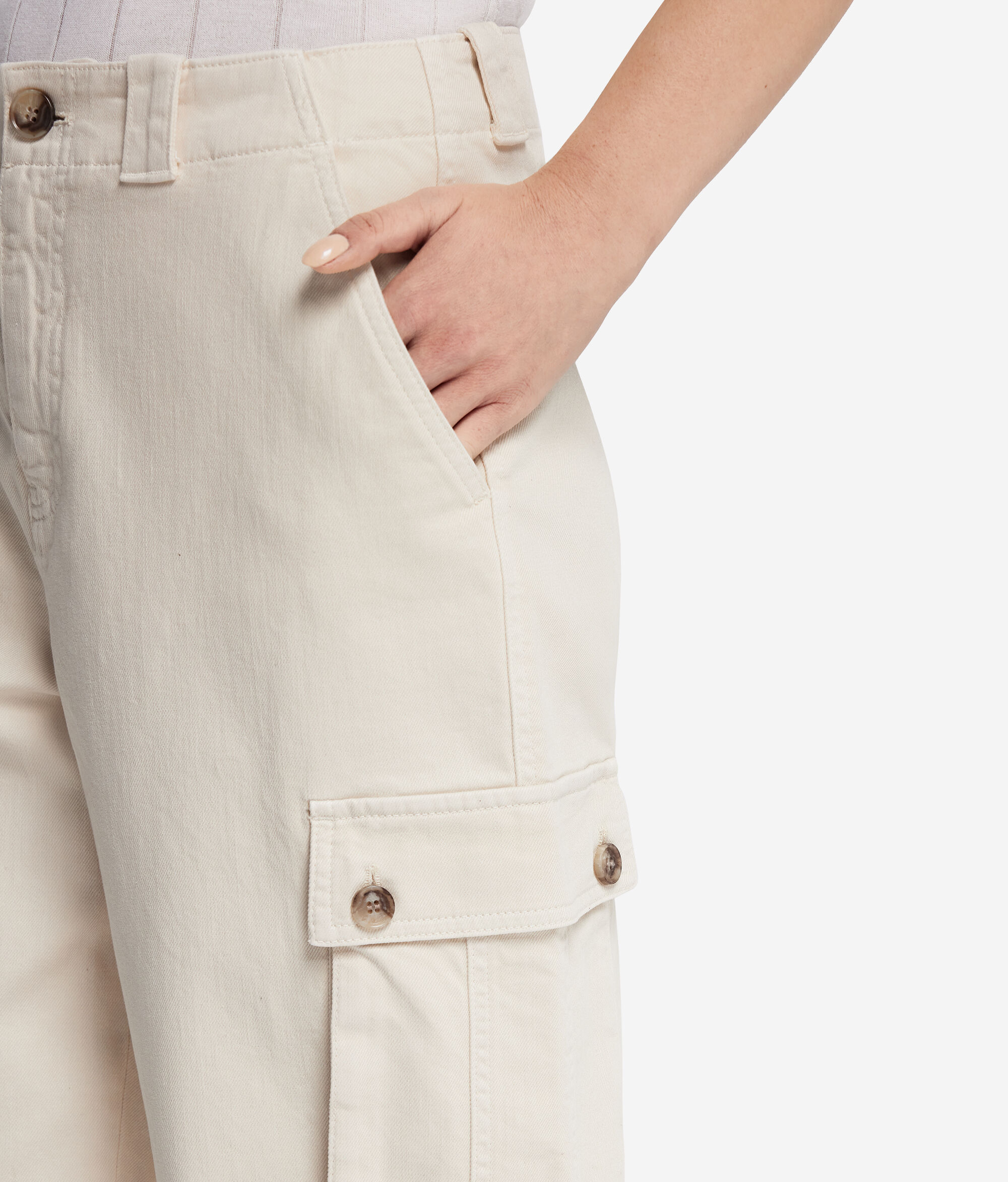 Брюки карго из хлопка