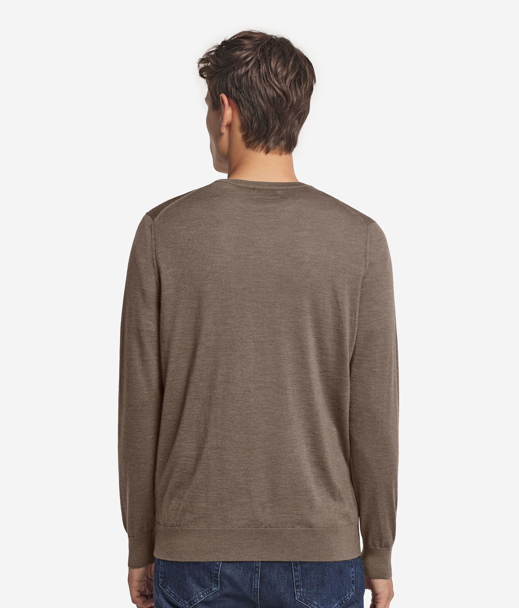 Round-Neck Ultrafine Cashmere Jumper