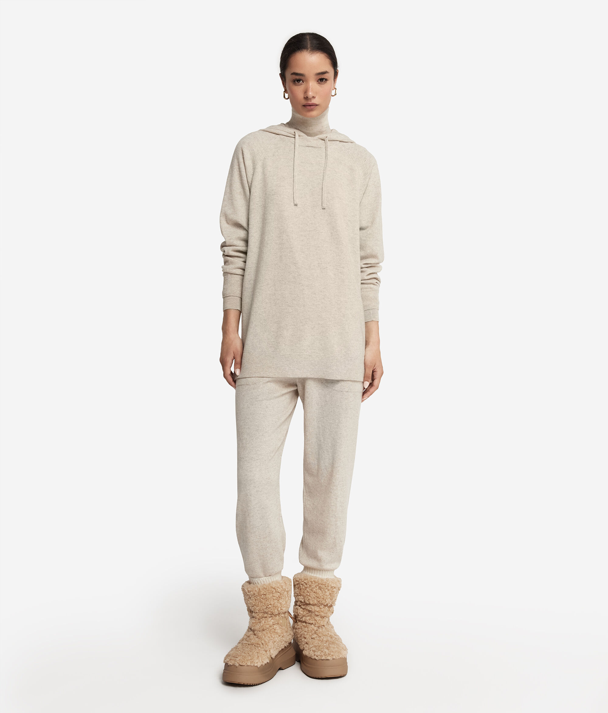 Ultrasoft Cashmere Hooded Sweatshirt