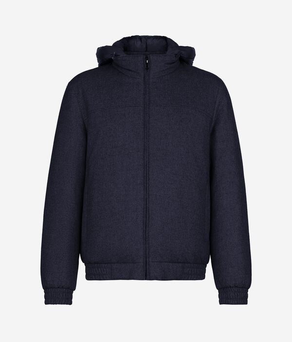 Двусторонняя куртка из шелка и кашемира