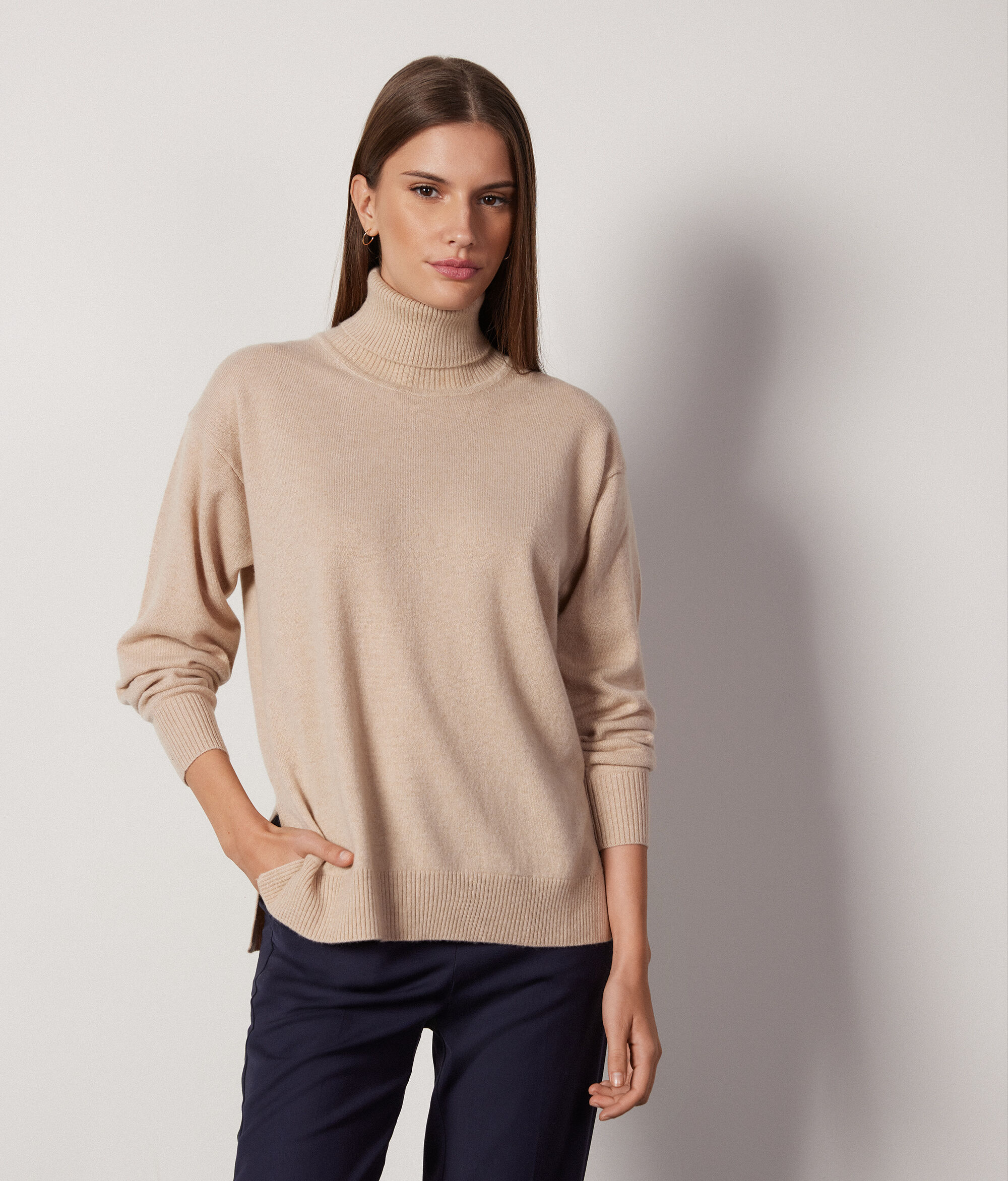 Dolcevita in Cashmere Ultrasoft con Spacchi
