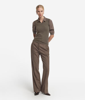 Pantalón básico de lana