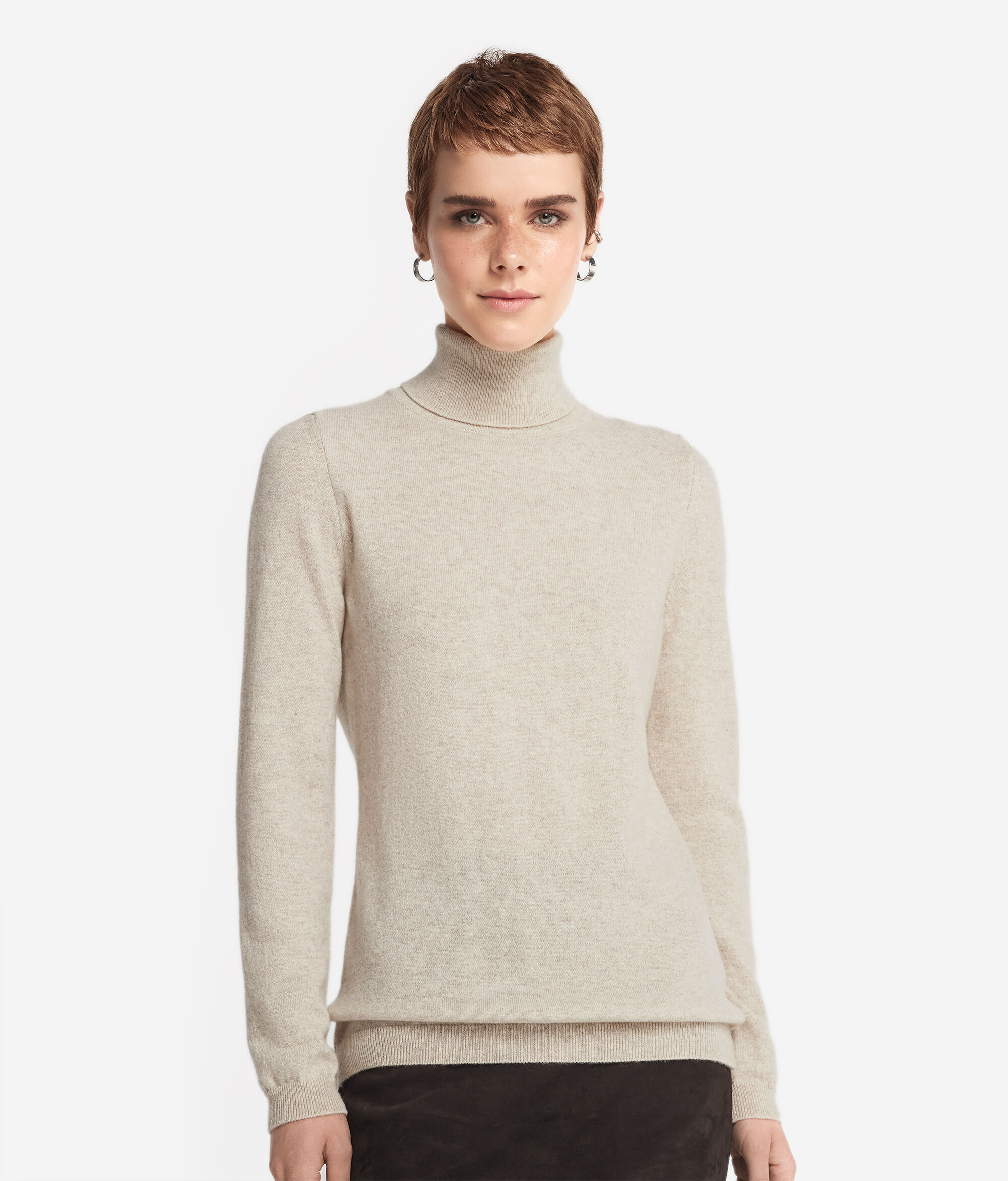 Ultrasoft Cashmere Turtleneck Sweater