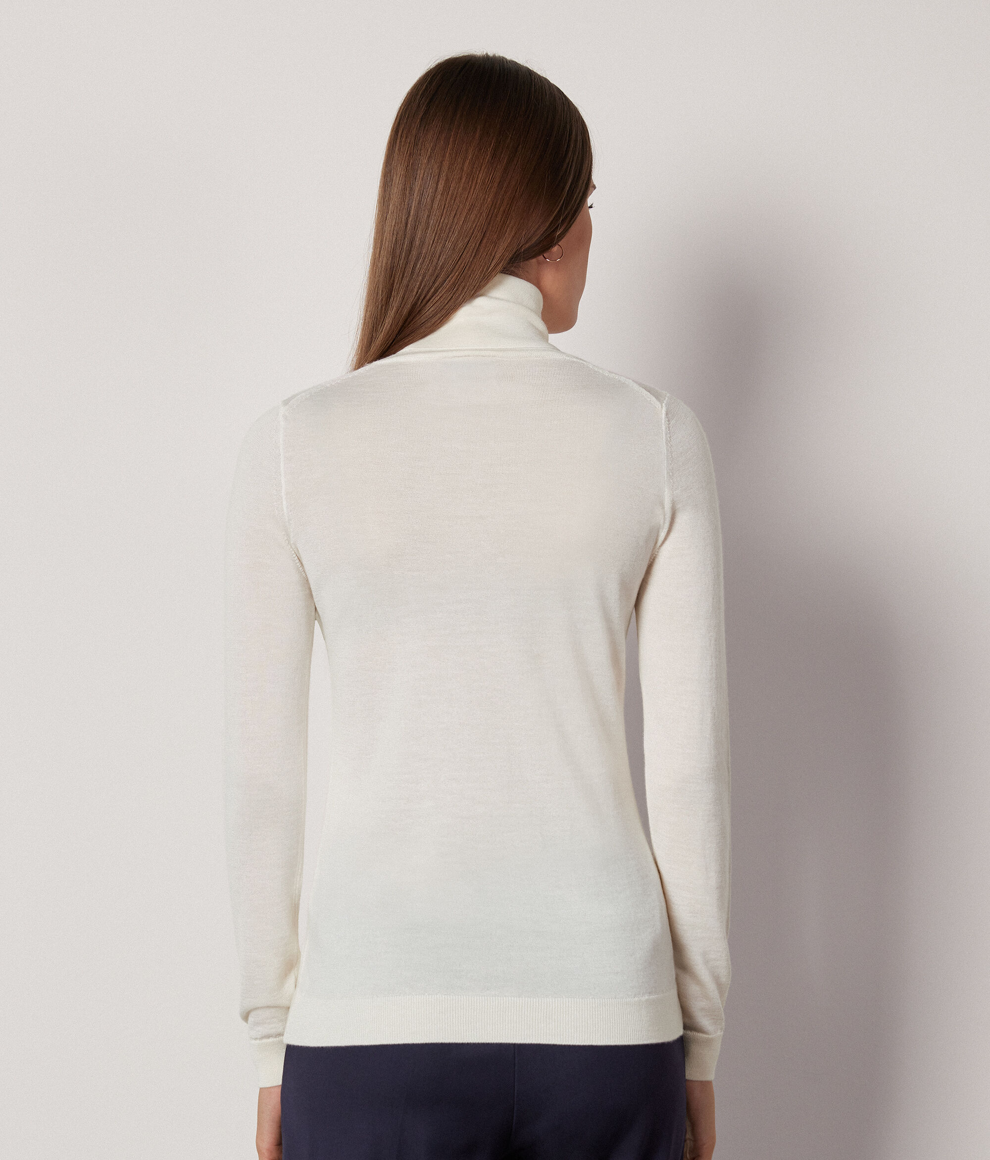 Ultrafine Cashmere Turtleneck Jumper
