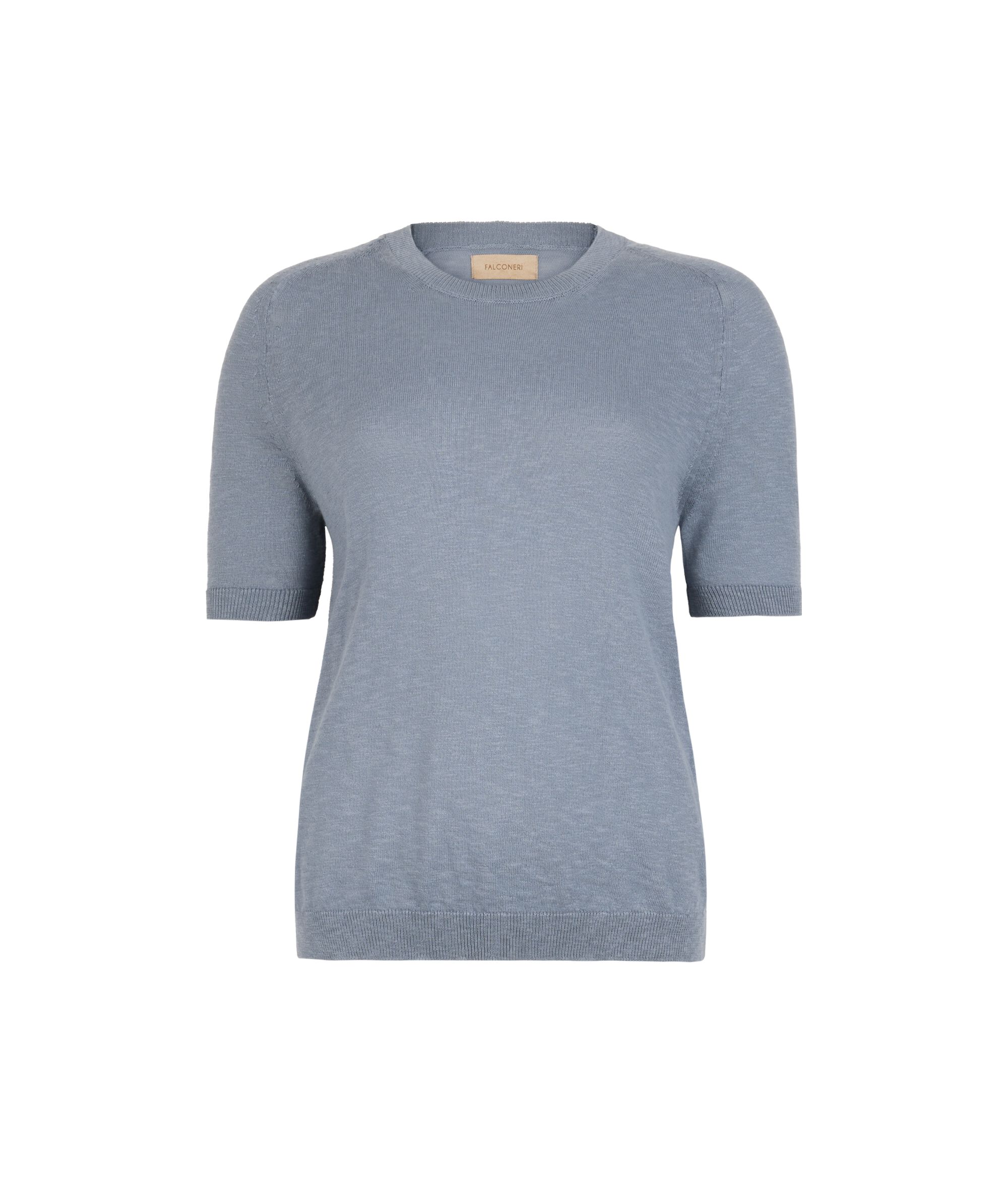 Camiseta de cuello redondo twist