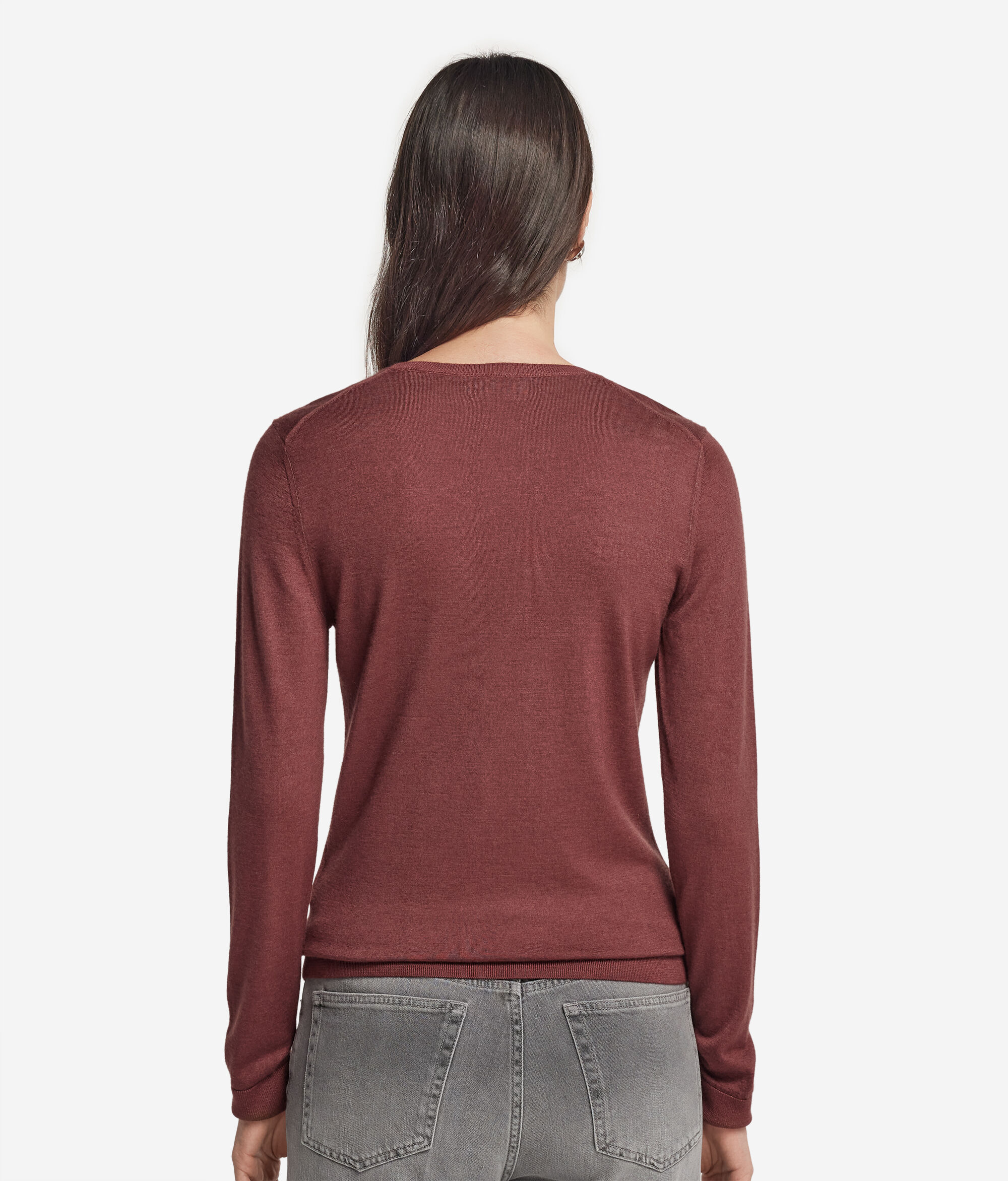 Round-Neck Ultrafine Cashmere Jumper