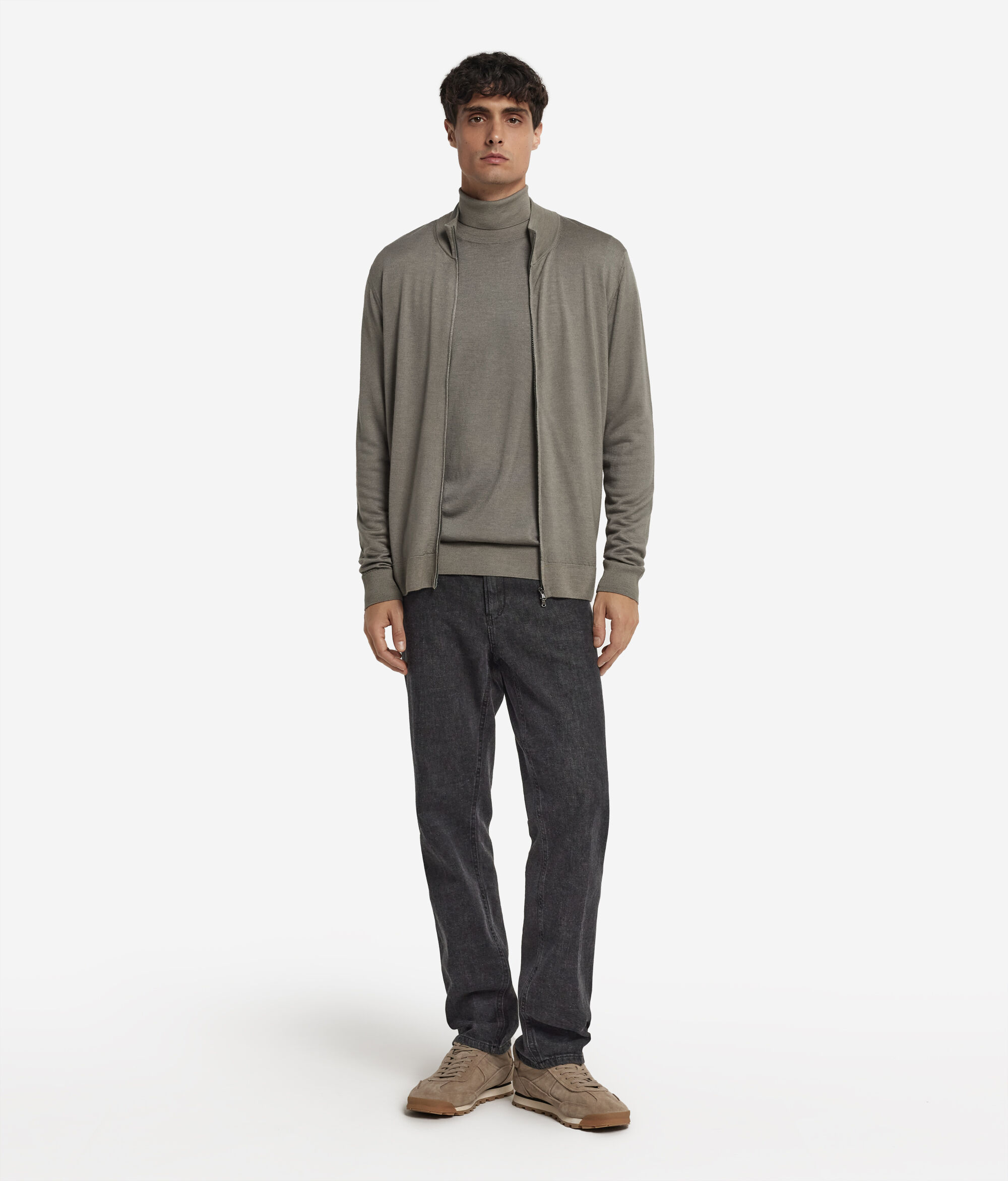 Ultrafine Cashmere Balıkçı Yaka Kazak