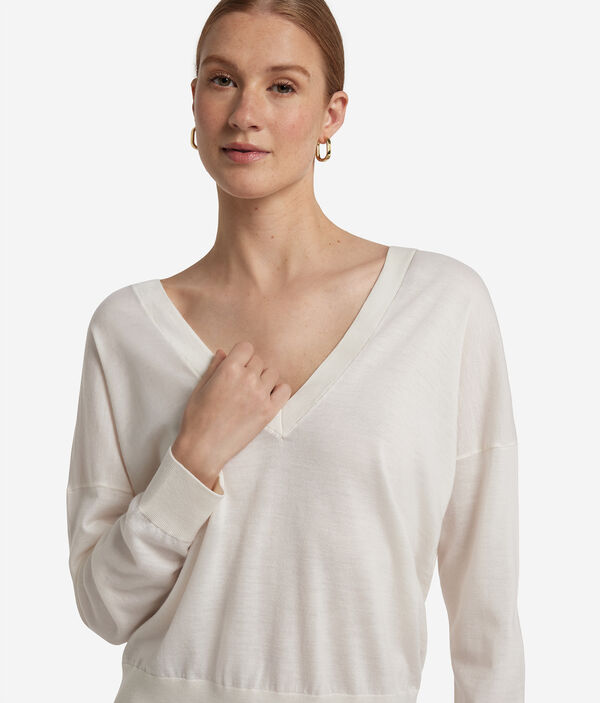 Пуловер из ультратонкого кашемира